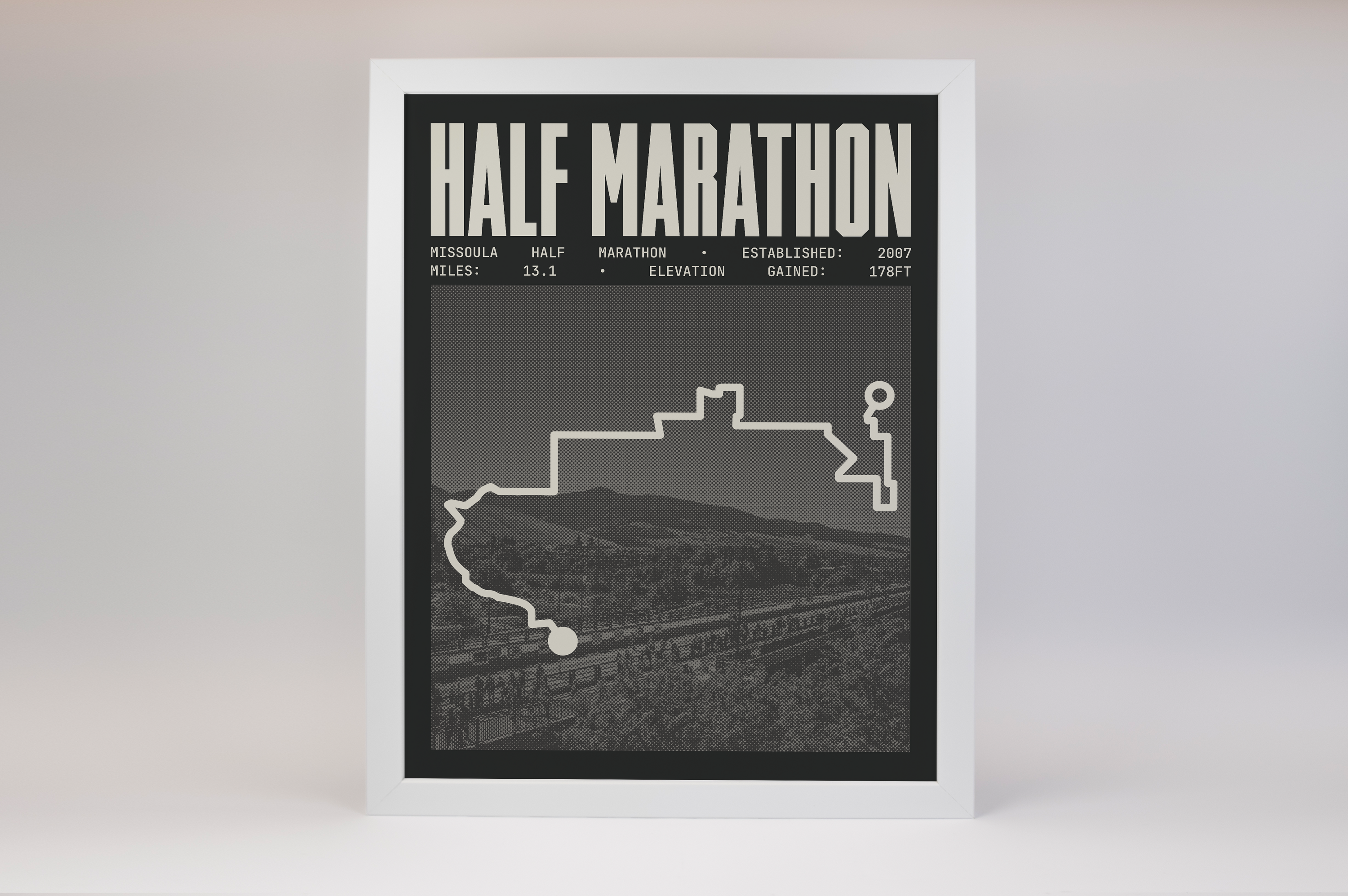 Missoula Half-Marathon Poster