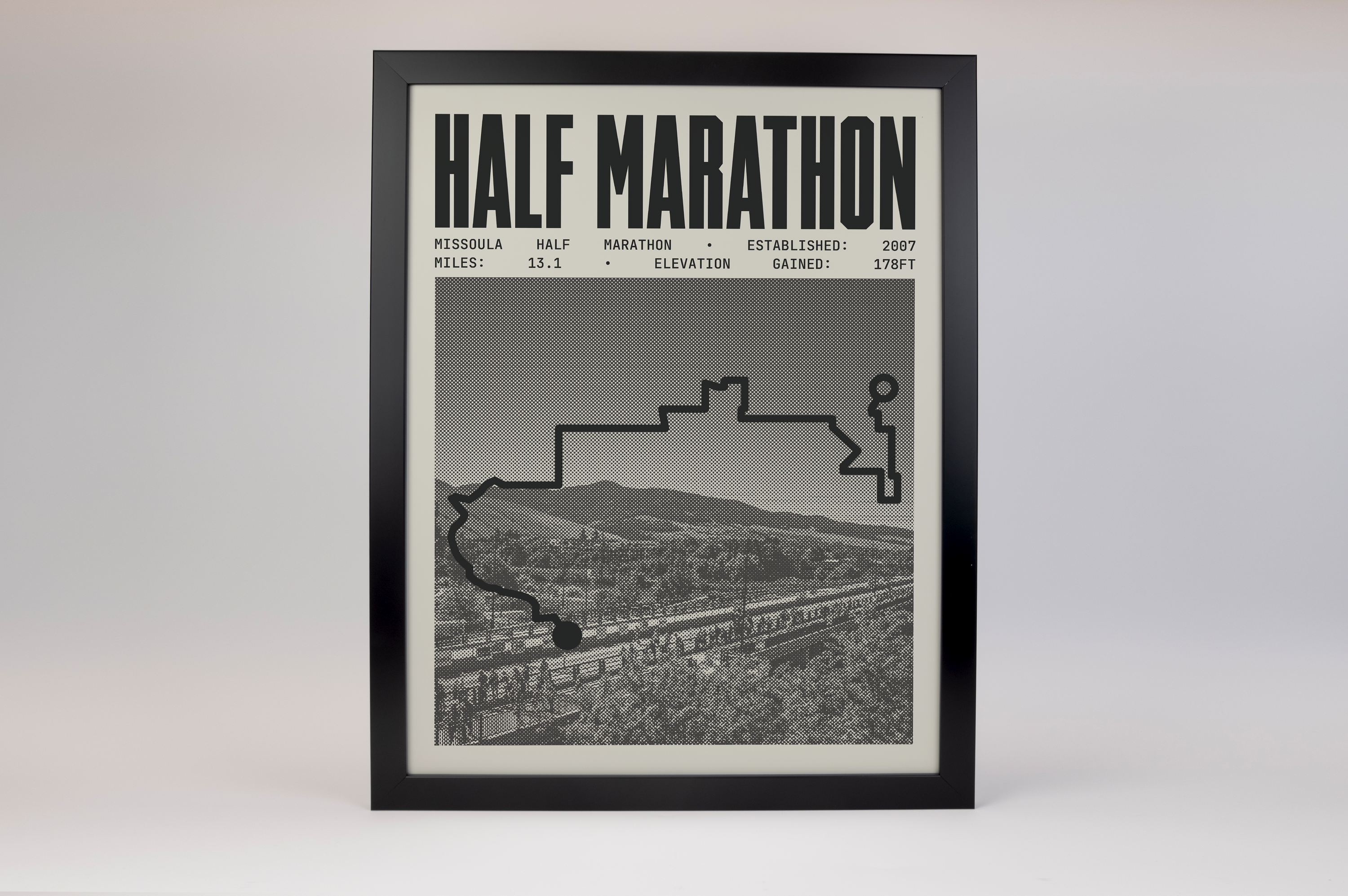 Missoula Half-Marathon Poster