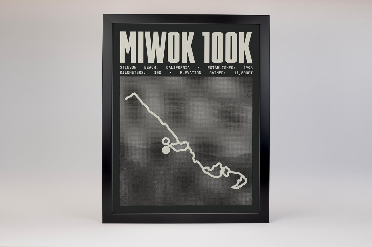 Miwok 100 Endurance Run Poster