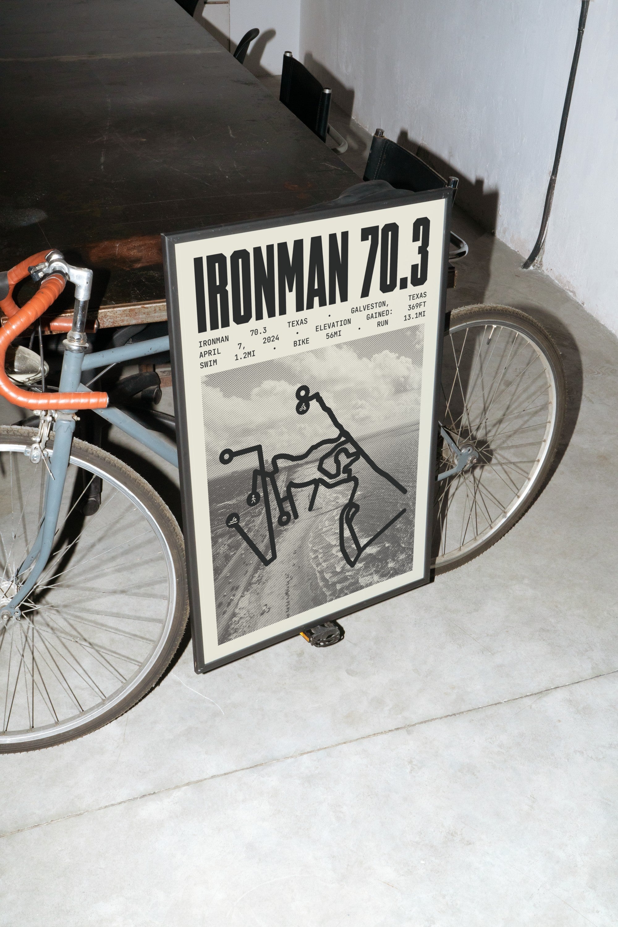 Ironman 70.3 Texas Poster