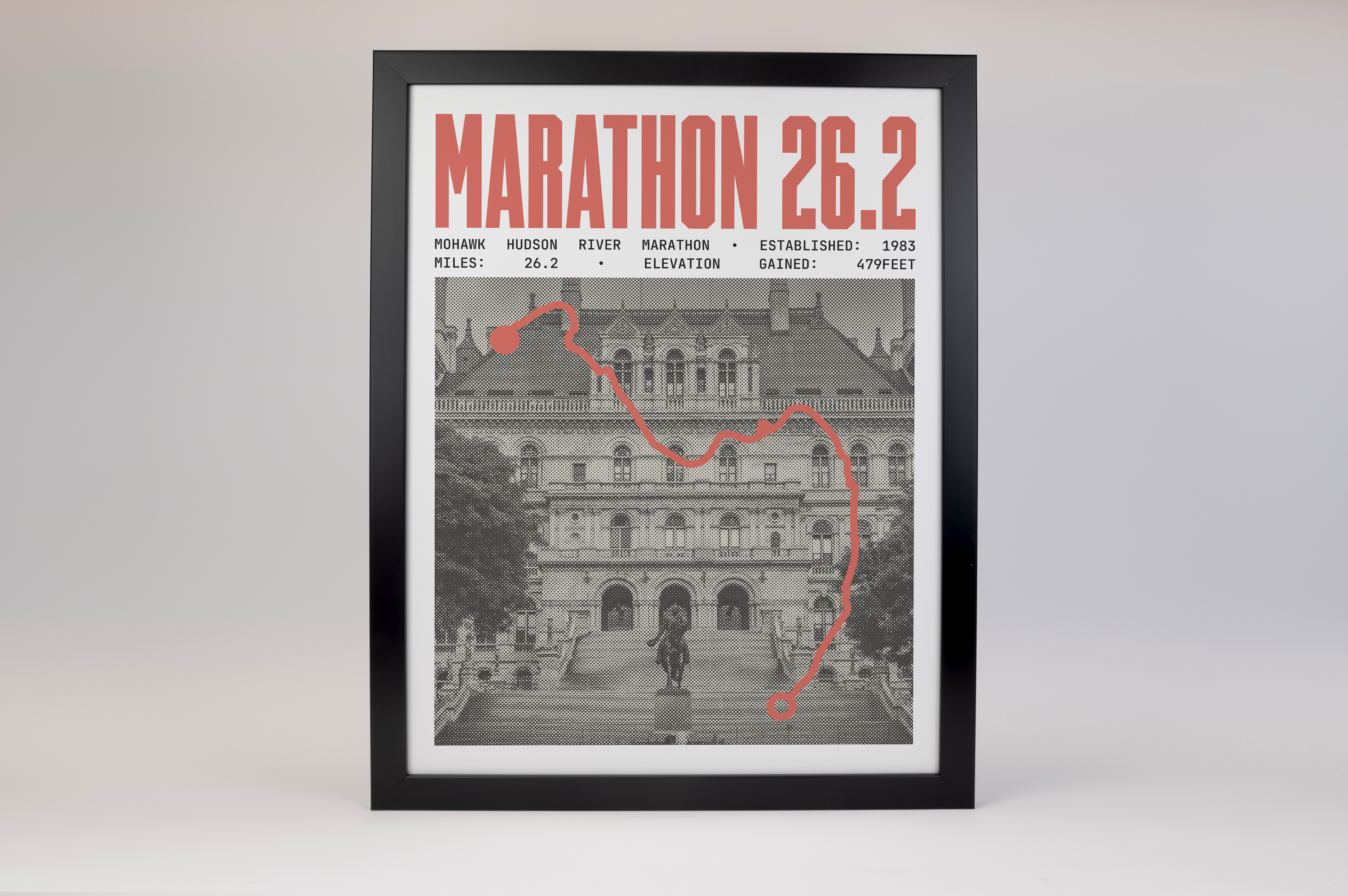 Mohawk Hudson River Marathon Poster