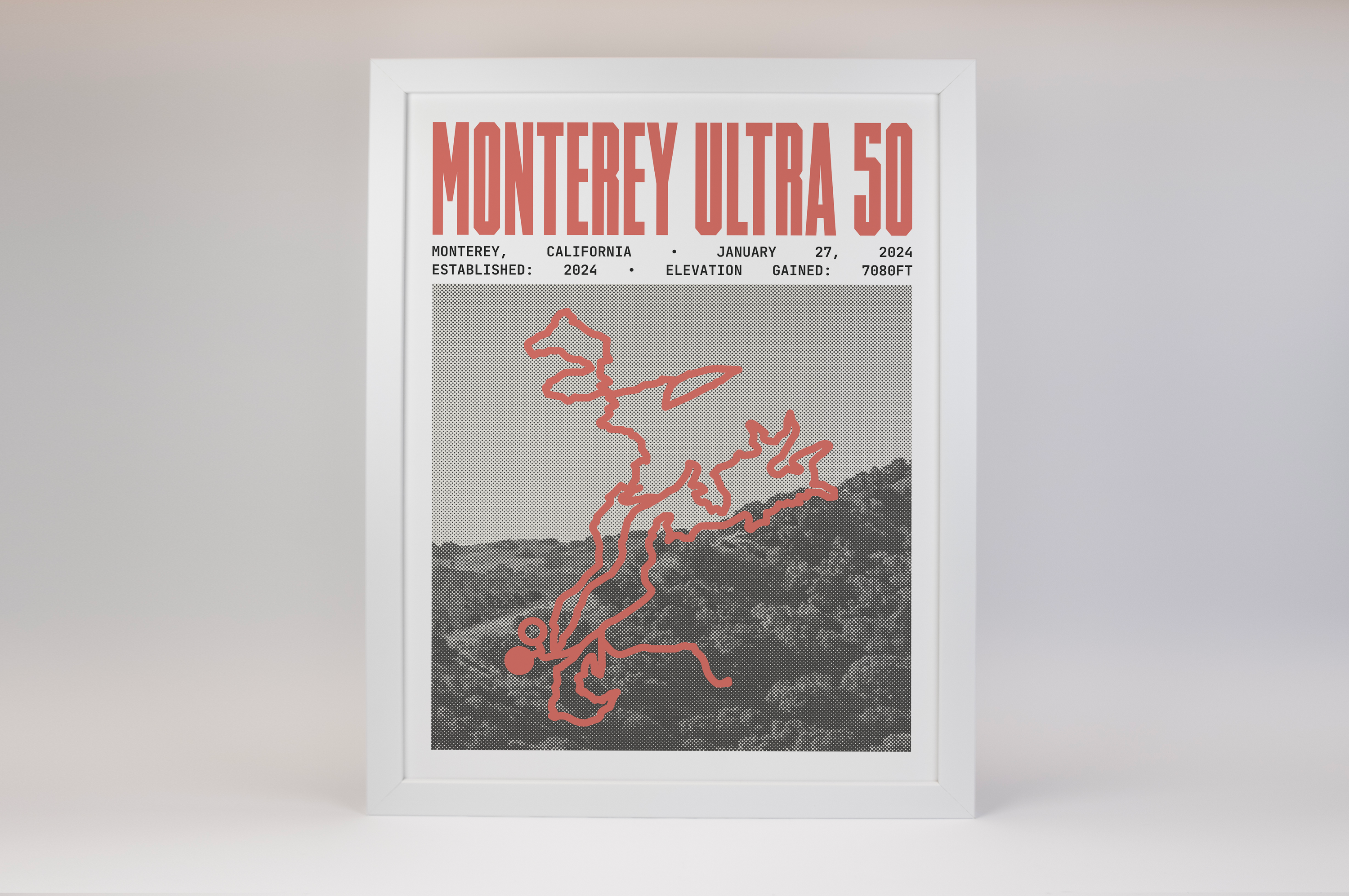 Monterey Ultra 50 Endurance Run Poster