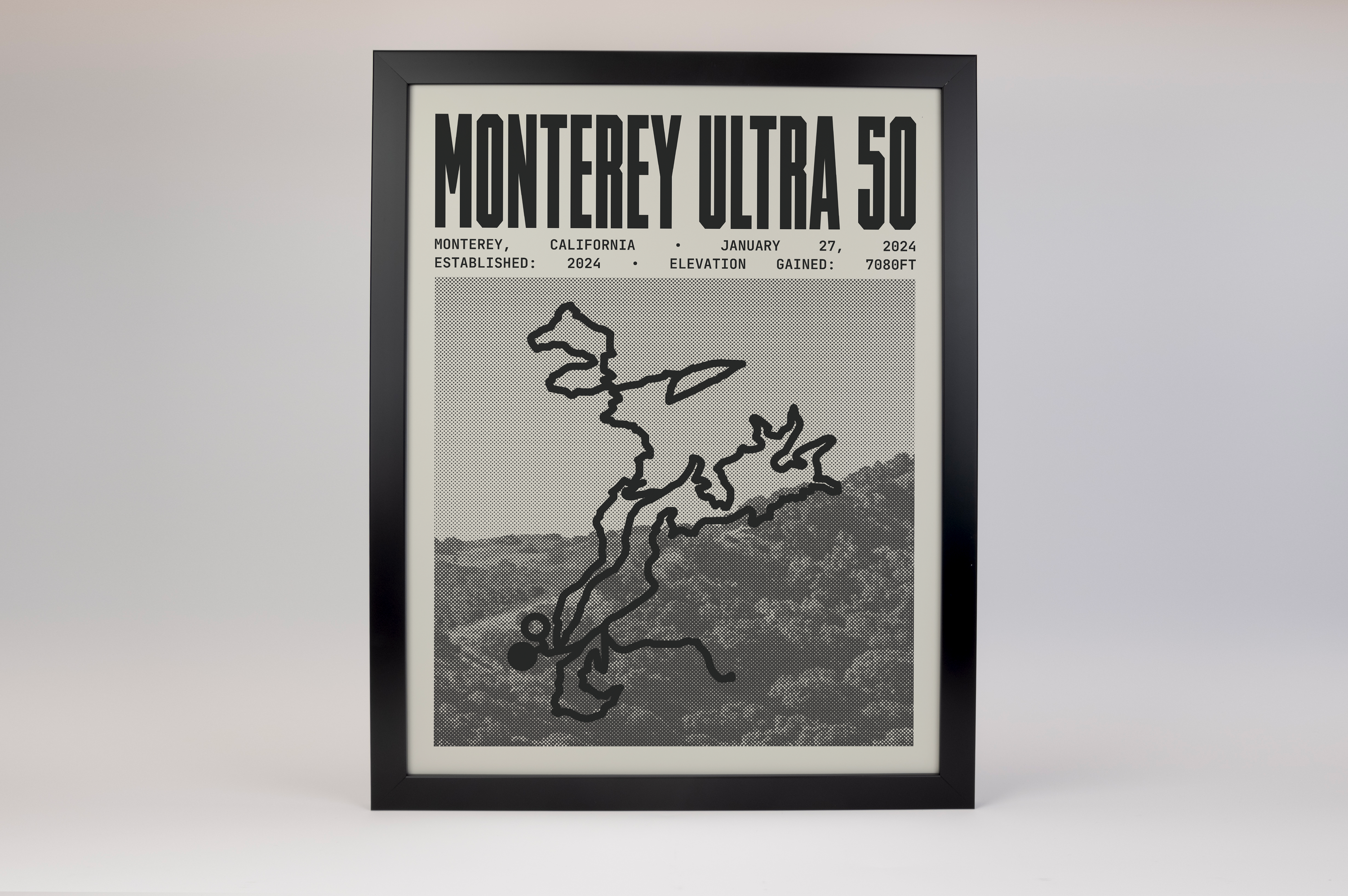 Monterey Ultra 50 Endurance Run Poster