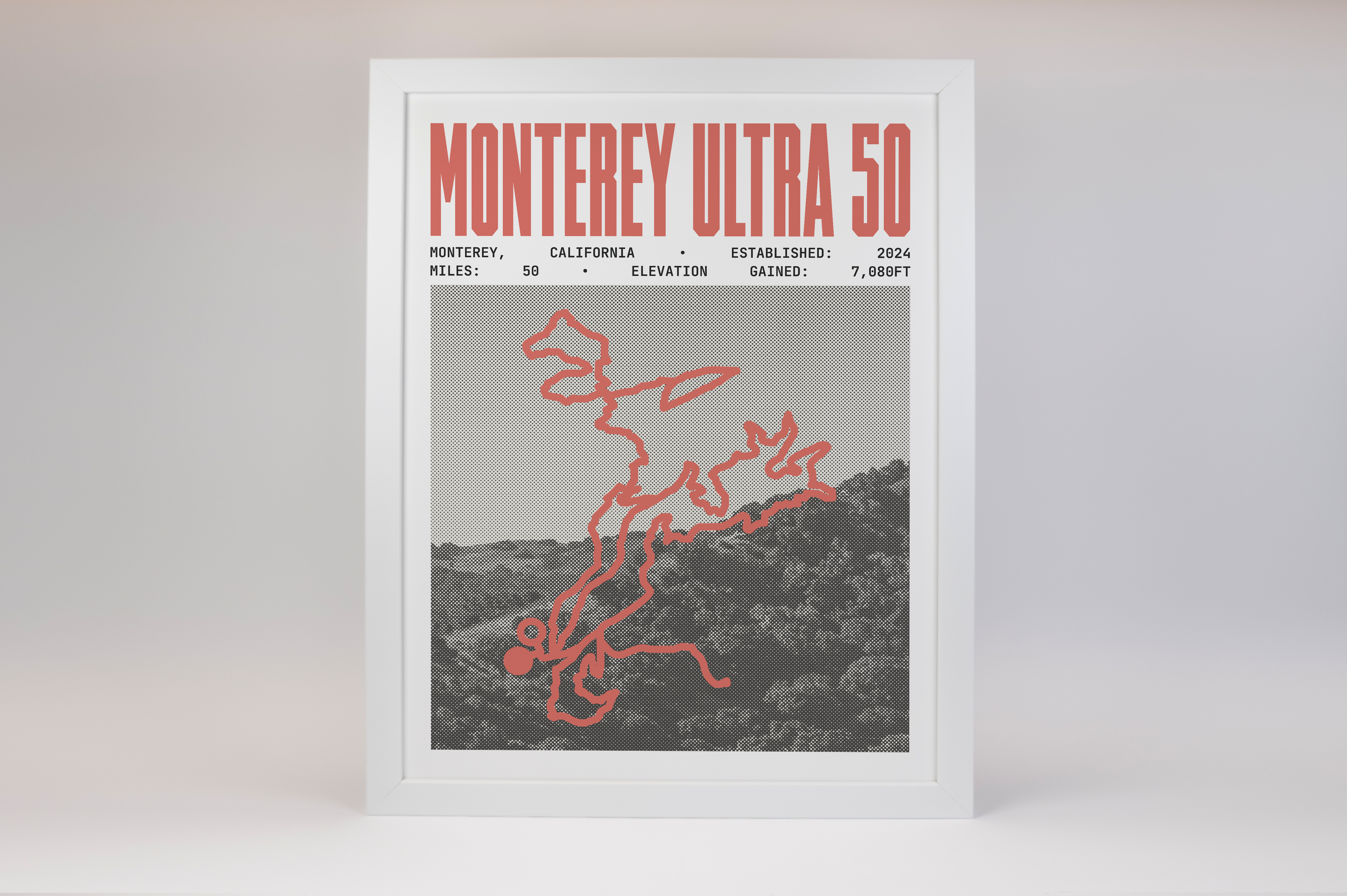 Monterey Ultra 50 Endurance Run Poster