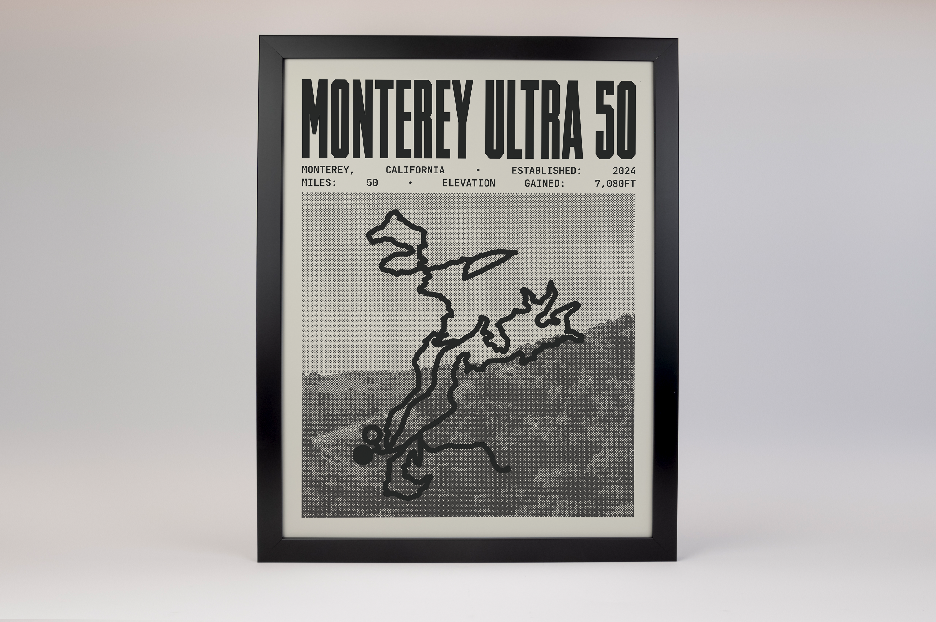 Monterey Ultra 50 Endurance Run Poster