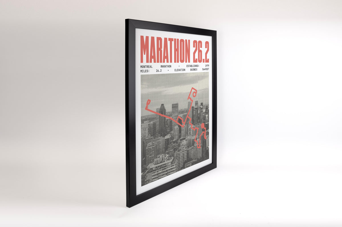 Montreal Marathon Poster