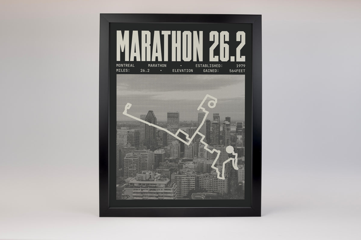 Montreal Marathon Poster