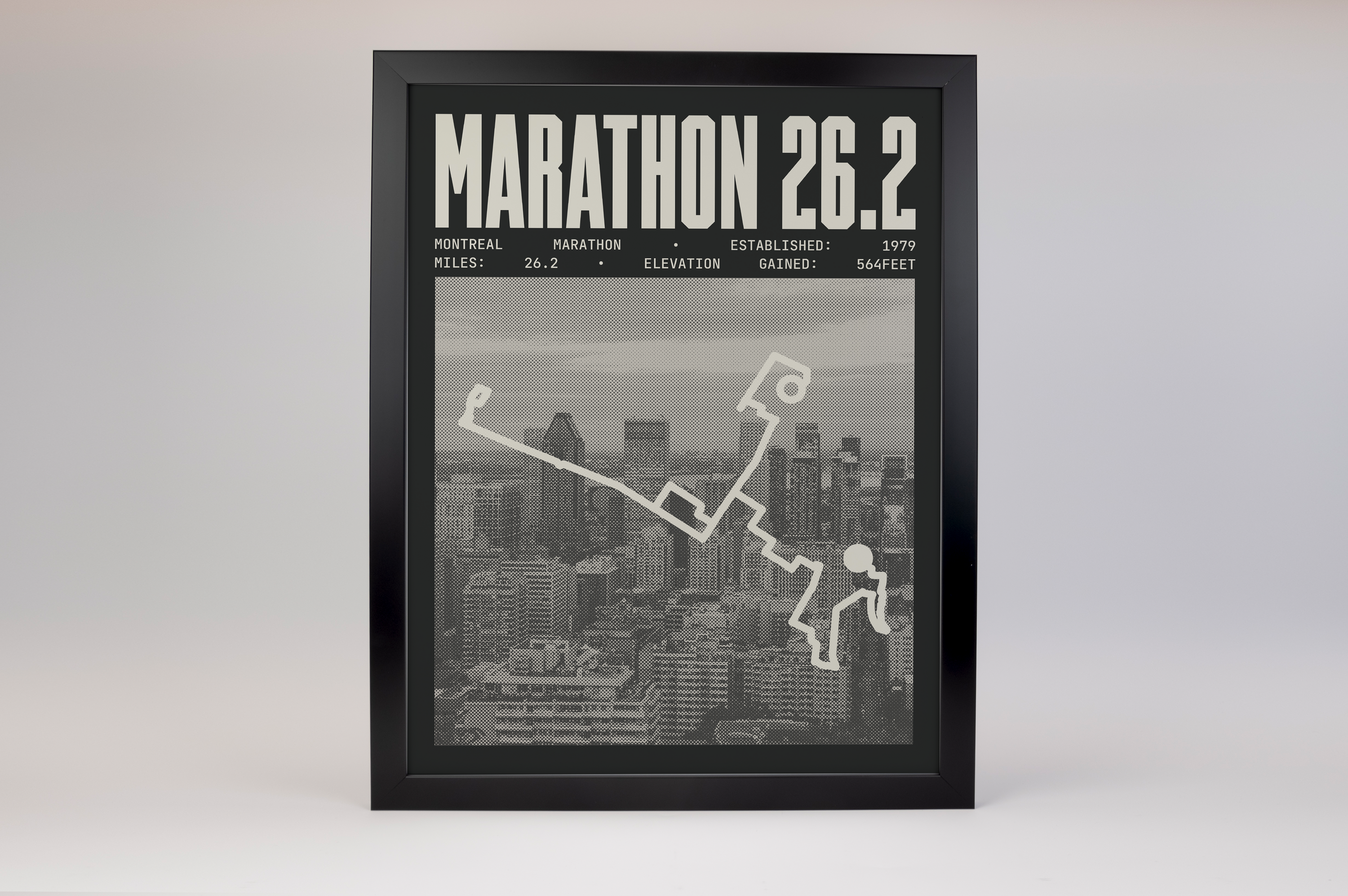 Montreal Marathon Poster