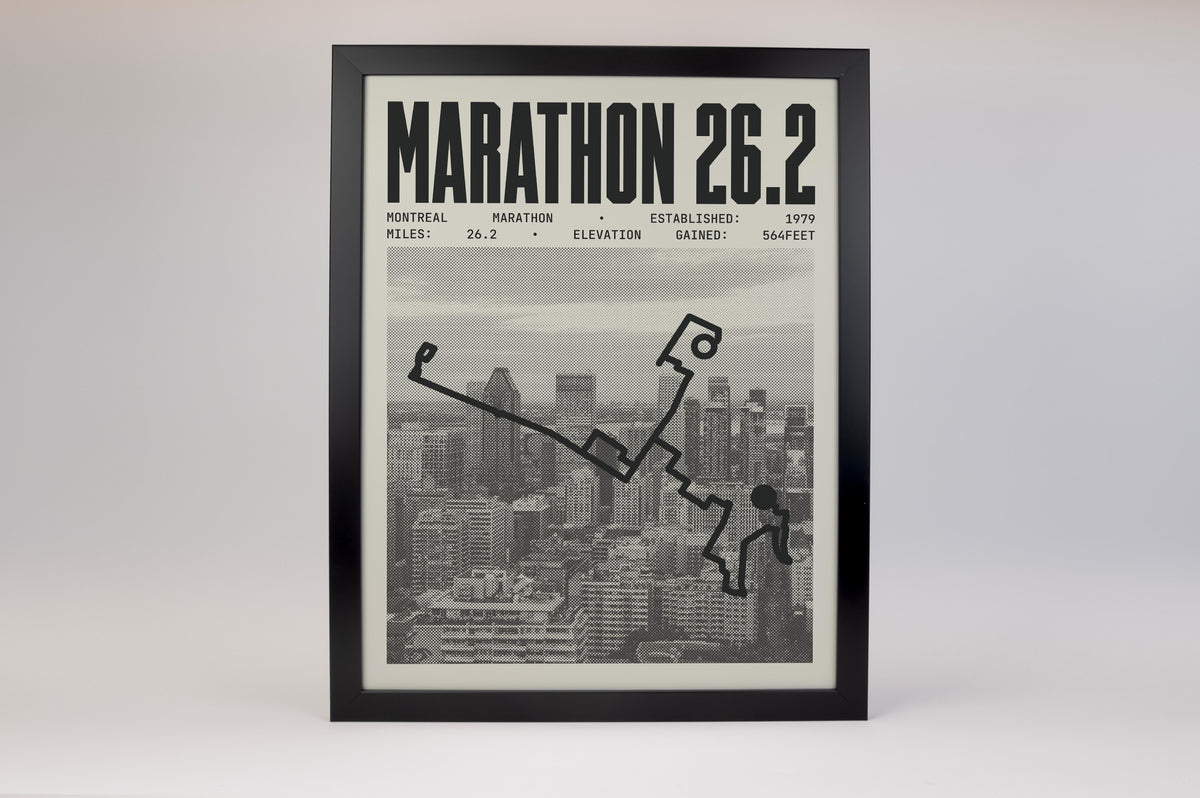 Montreal Marathon Poster
