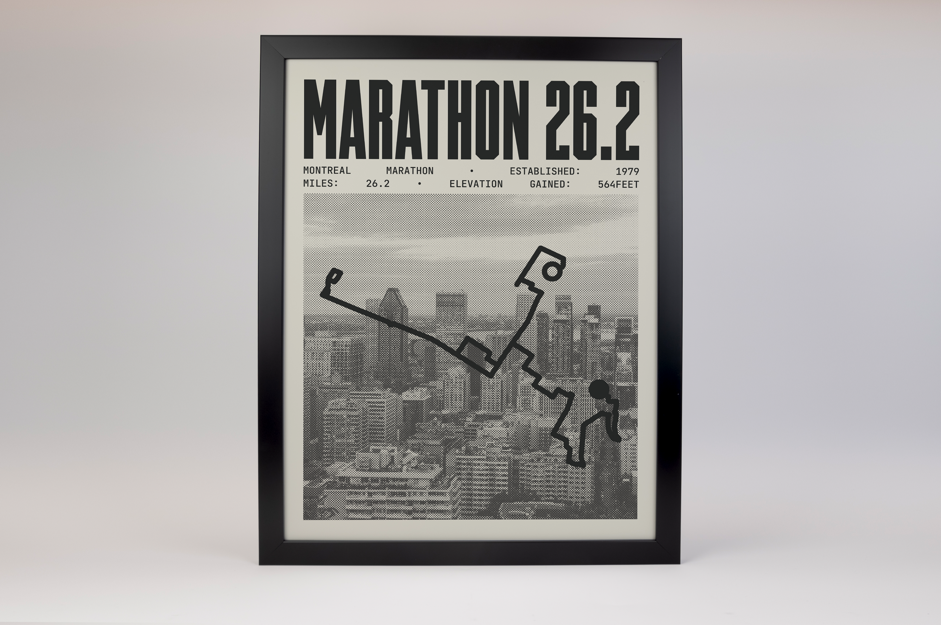 Montreal Marathon Poster