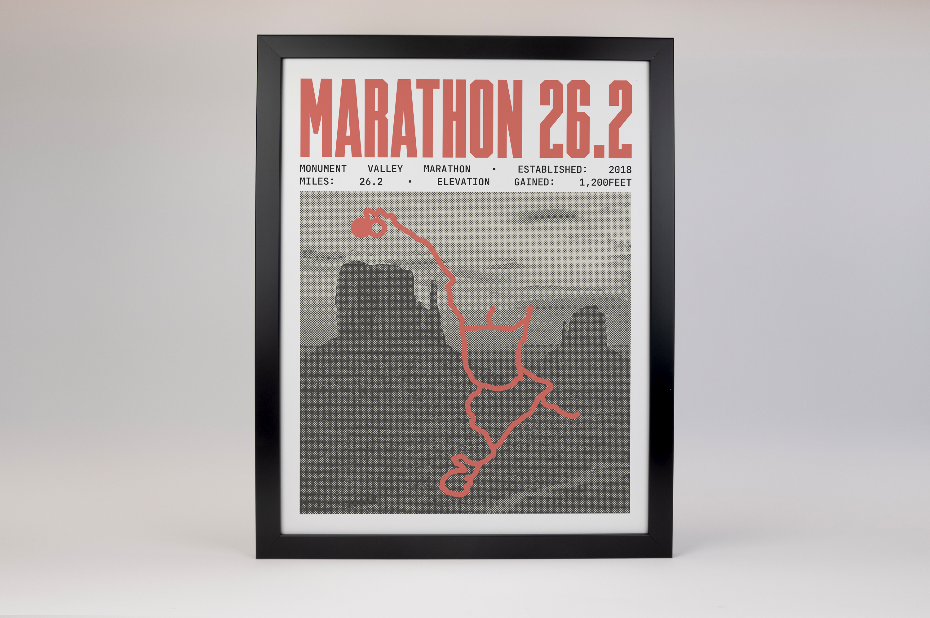 Monument Valley Marathon Poster
