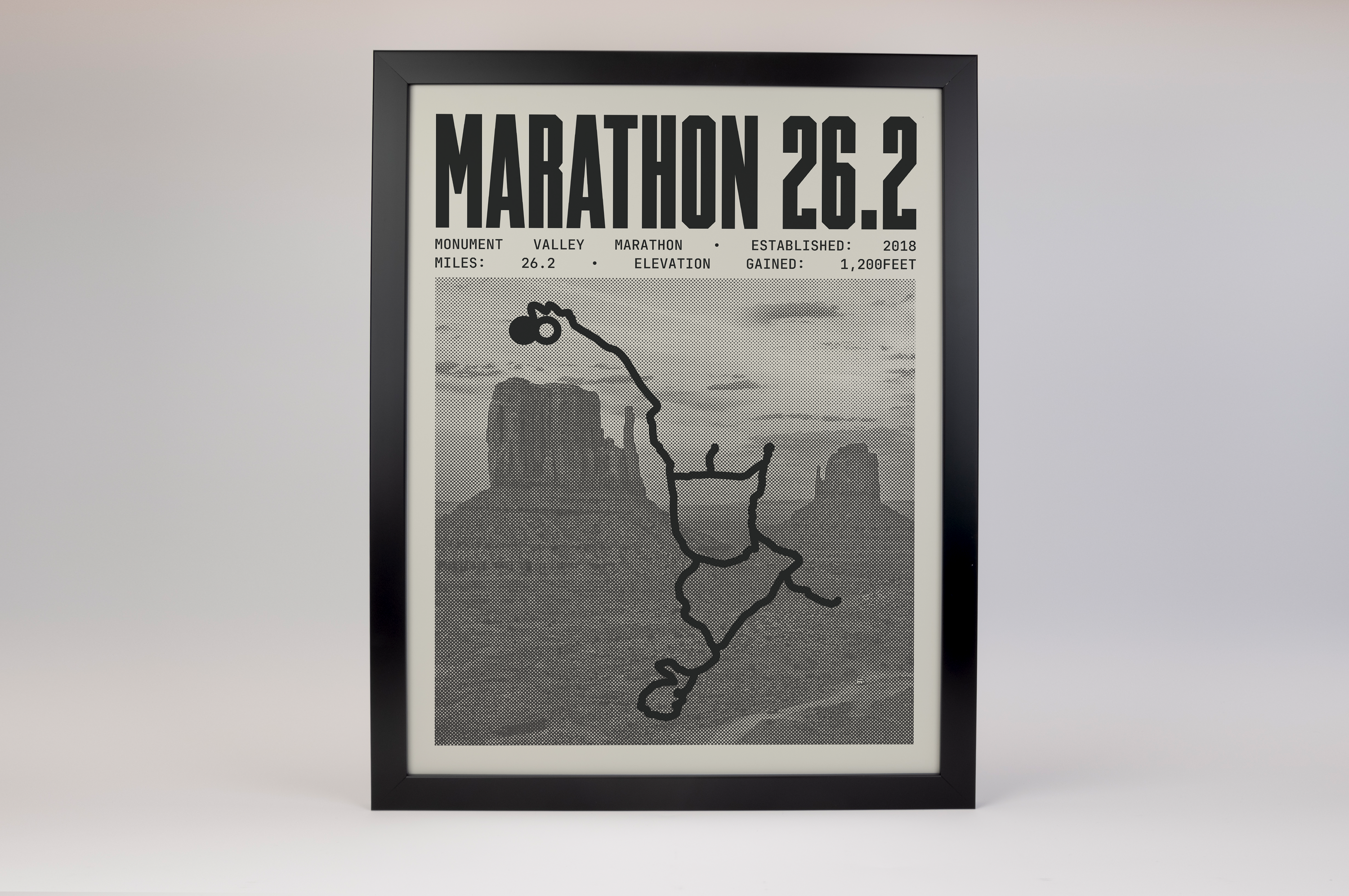 Monument Valley Marathon Poster