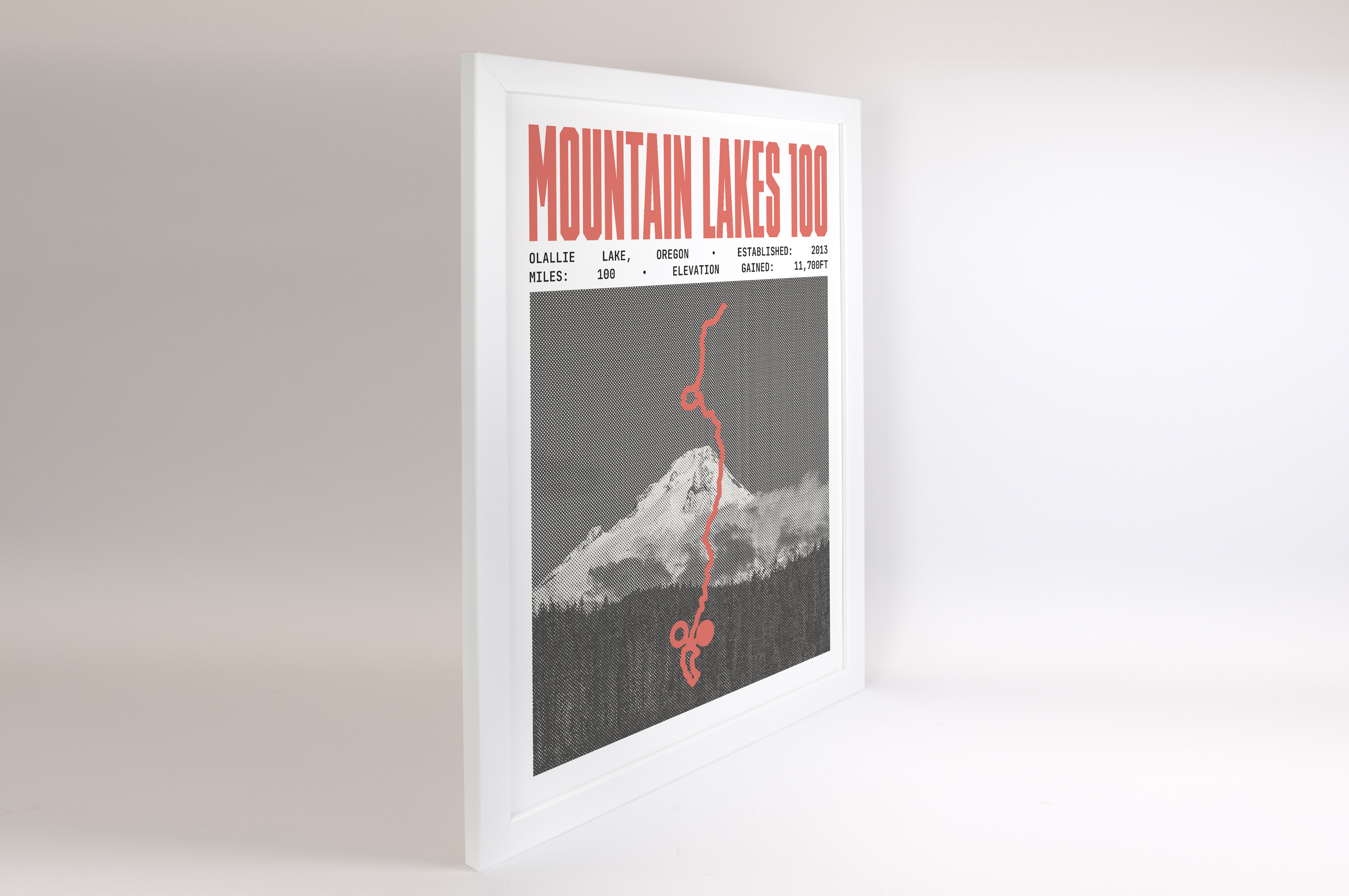 Mountain Lakes 100 Endurance Run Poster