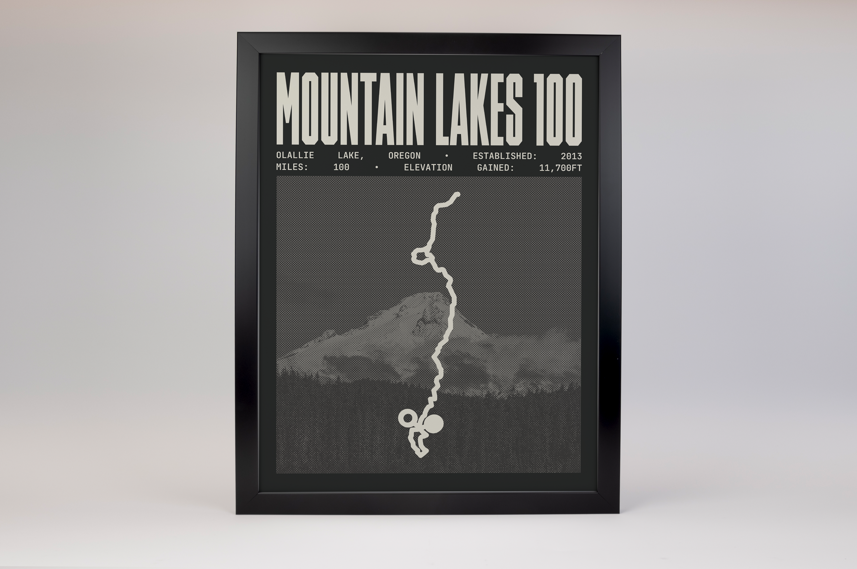 Mountain Lakes 100 Endurance Run Poster