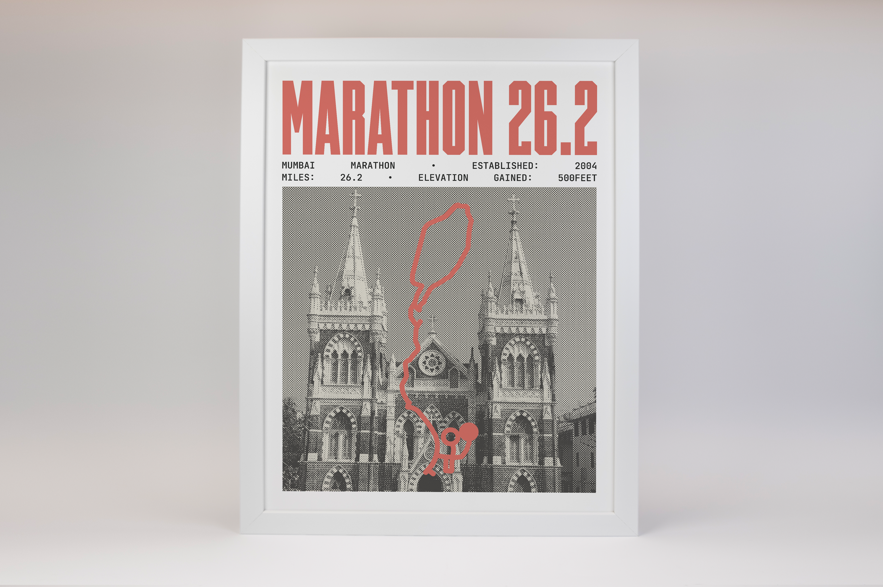 Mumbai Marathon Poster