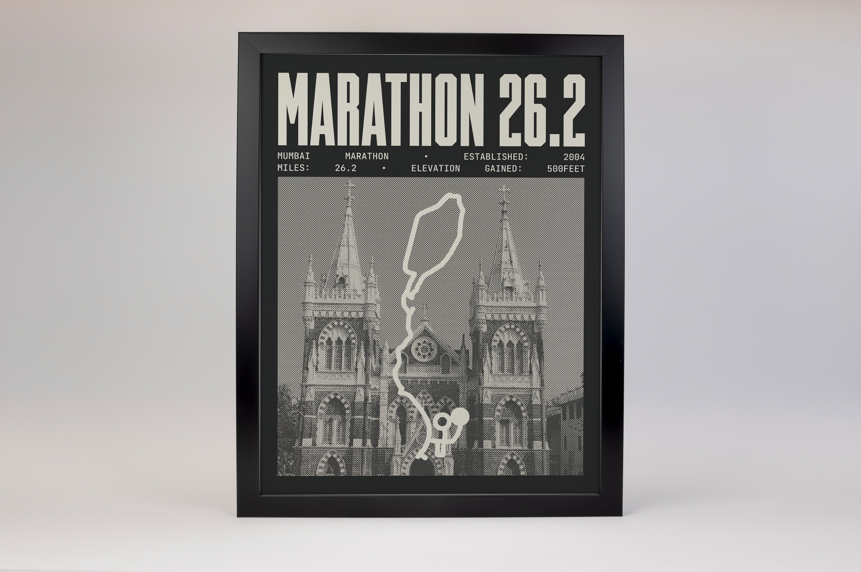 Mumbai Marathon Poster