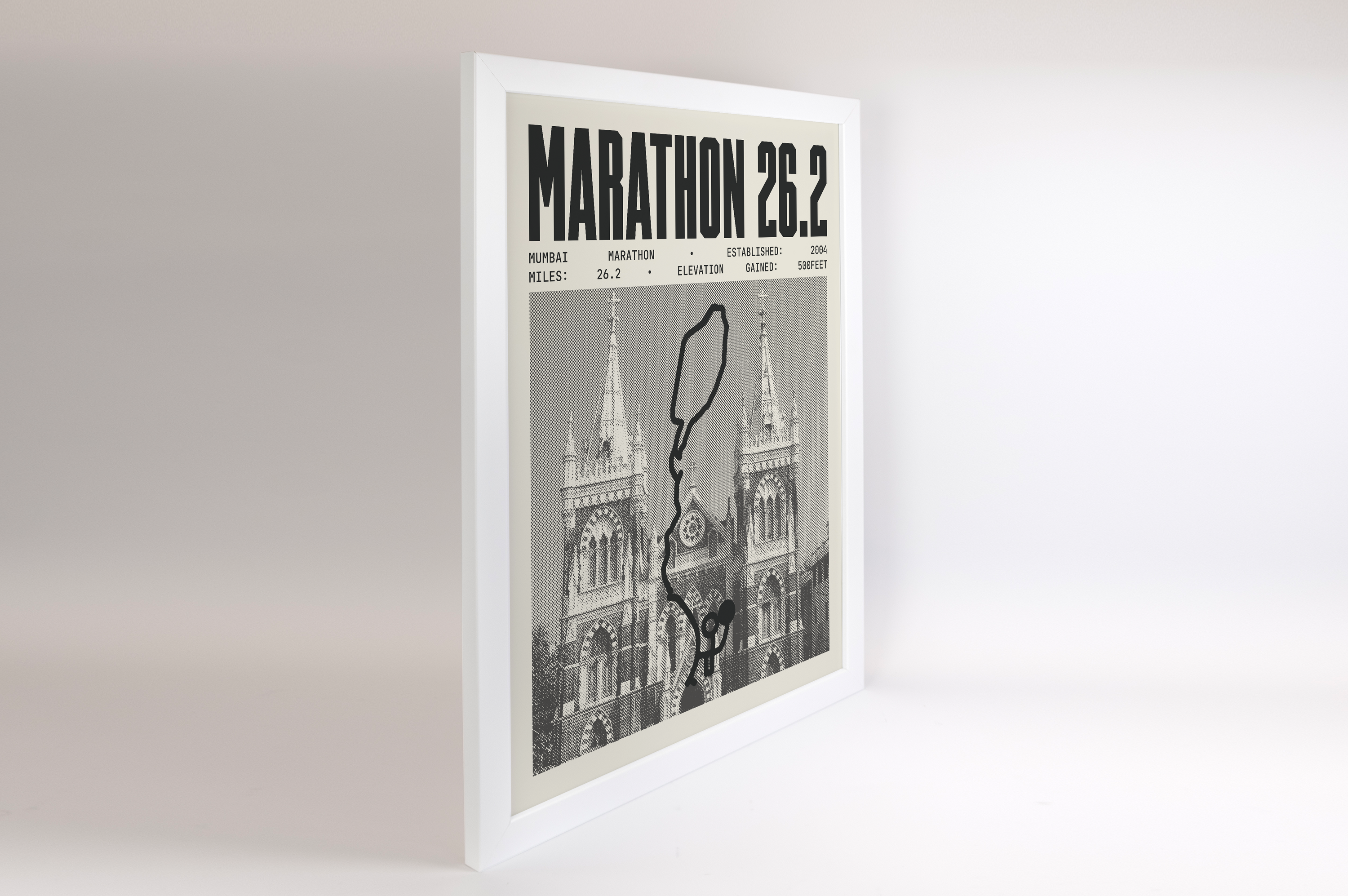 Mumbai Marathon Poster