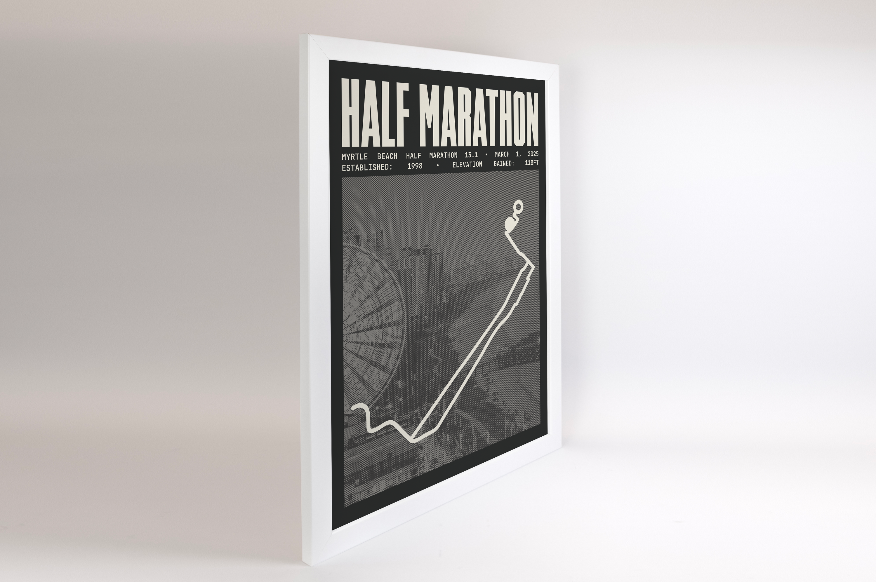 Myrtle Beach Half-Marathon Poster