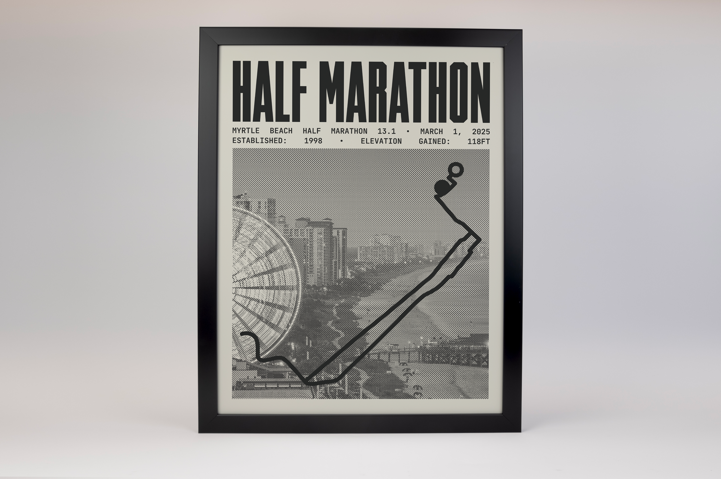 Myrtle Beach Half-Marathon Poster