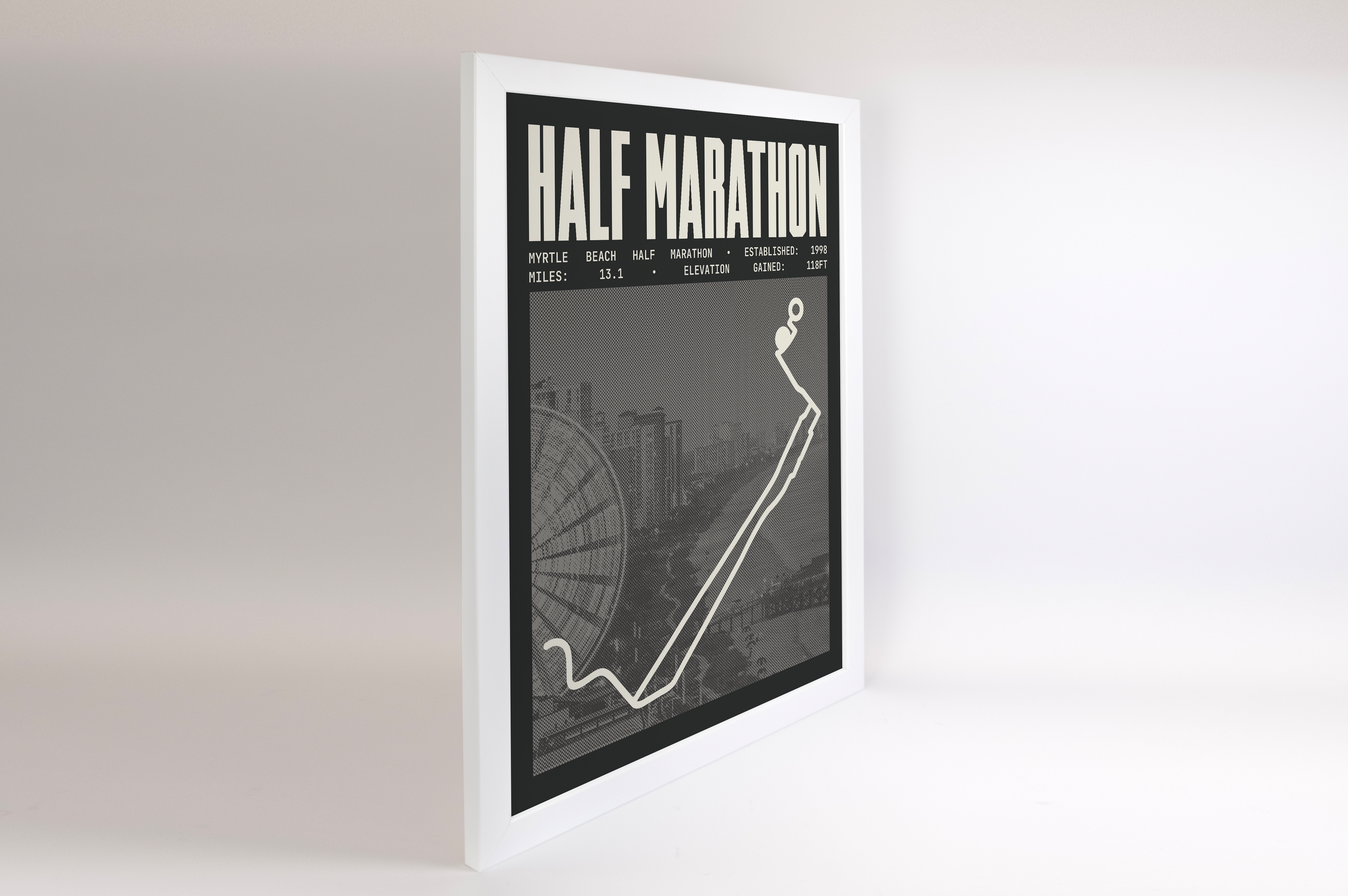 Myrtle Beach Half-Marathon Poster