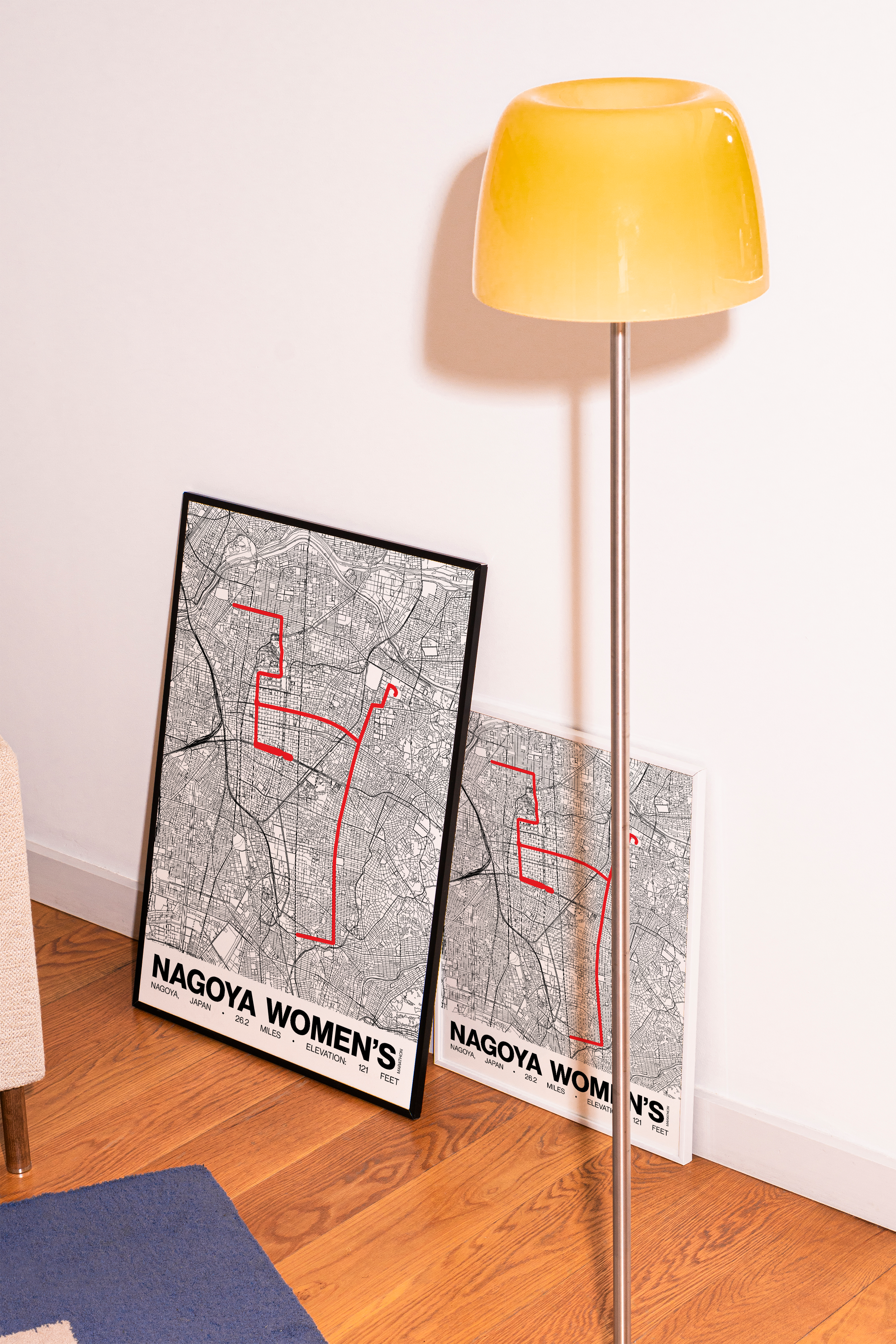 Nagoya Women’s Marathon Poster - Grid Style