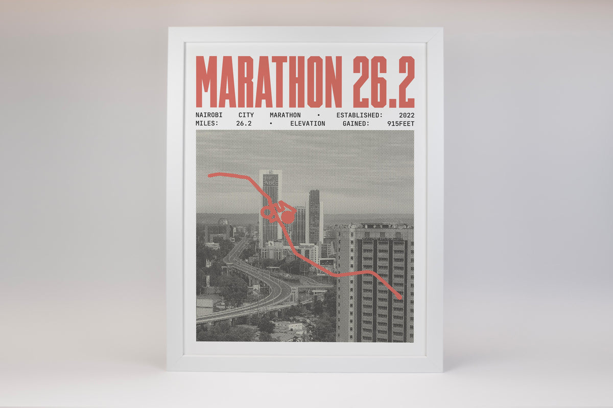 Nairobi City Marathon Poster