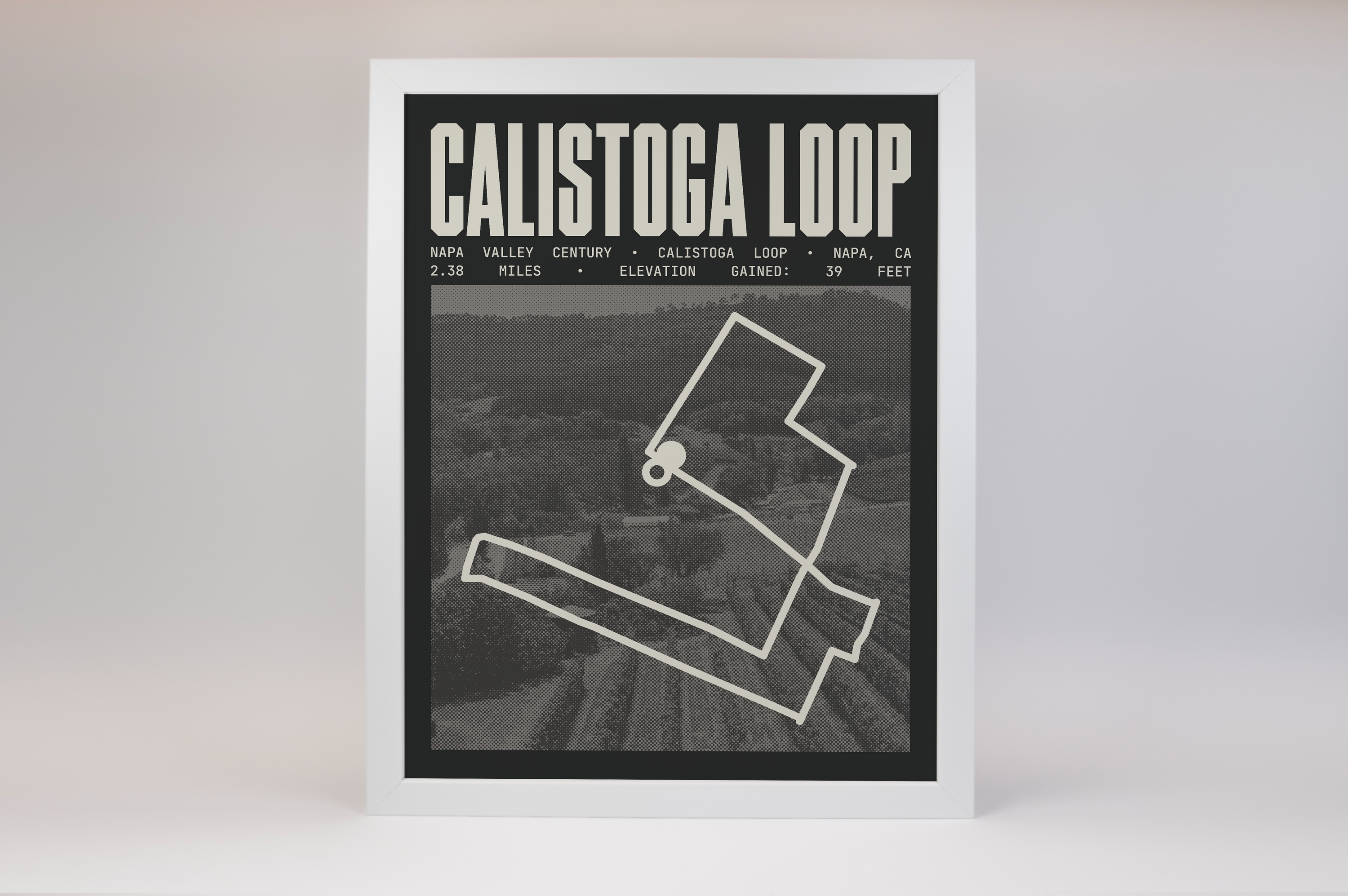 Napa Valley Century - Calistoga Loop Poster
