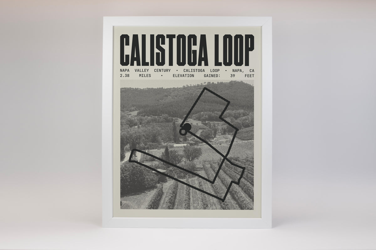Napa Valley Century - Calistoga Loop Poster