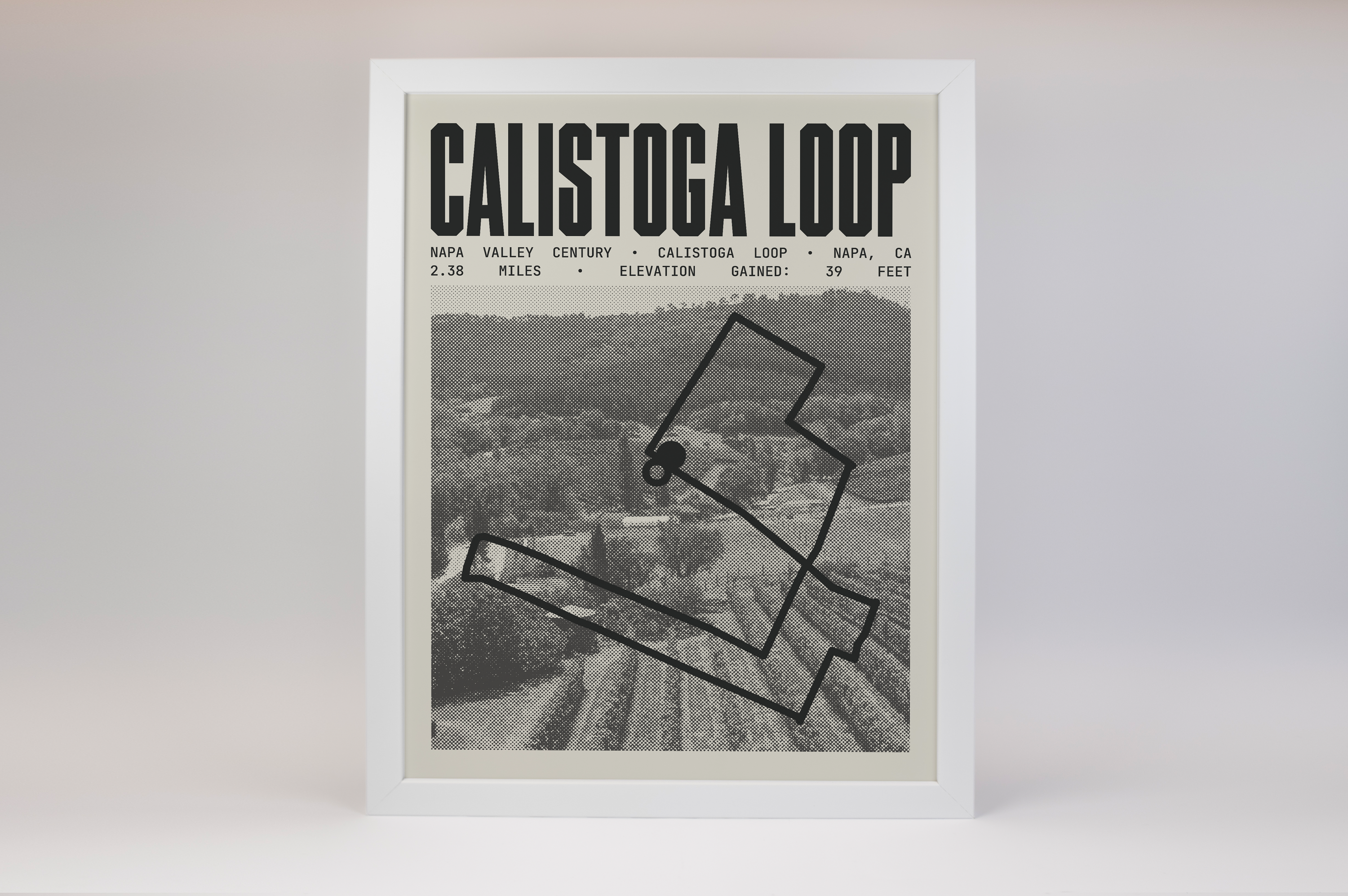 Napa Valley Century - Calistoga Loop Poster