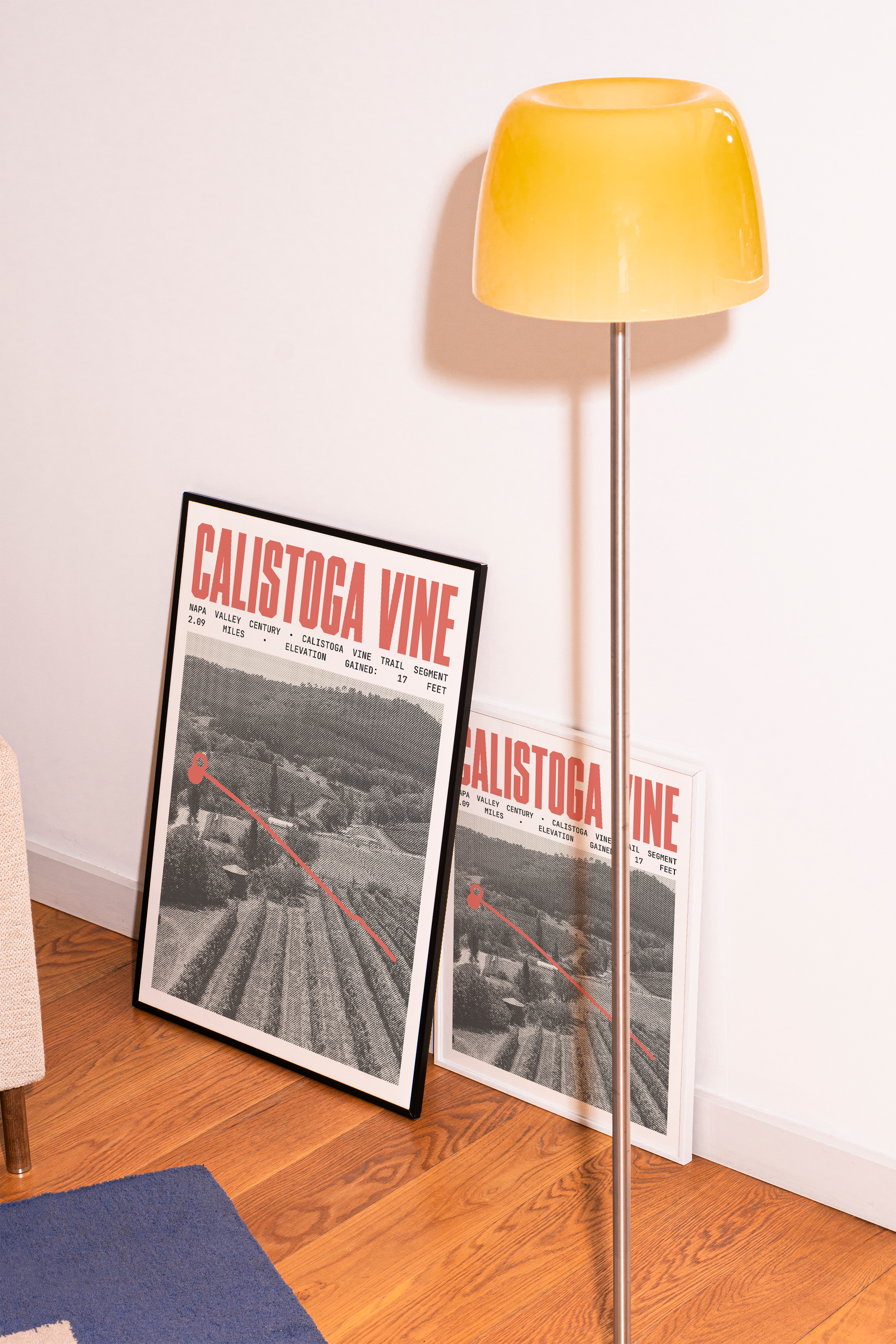Napa Valley Century - Calistoga Vine Trail Segment Poster