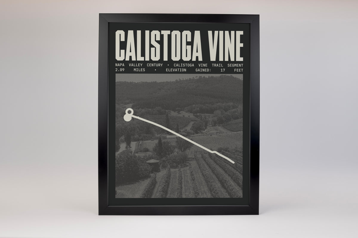 Napa Valley Century - Calistoga Vine Trail Segment Poster