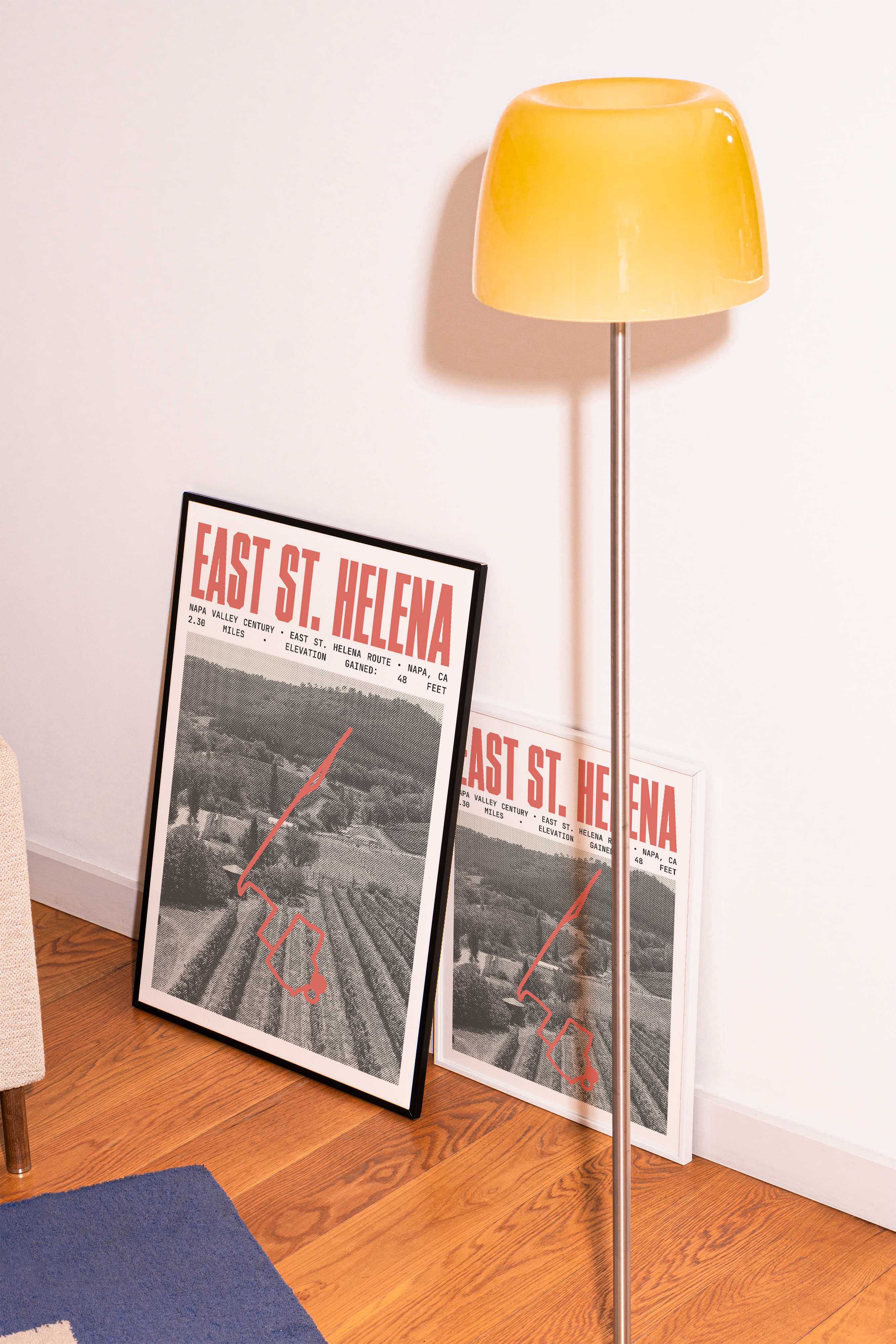 Napa Valley Century - East St. Helena Route Poster