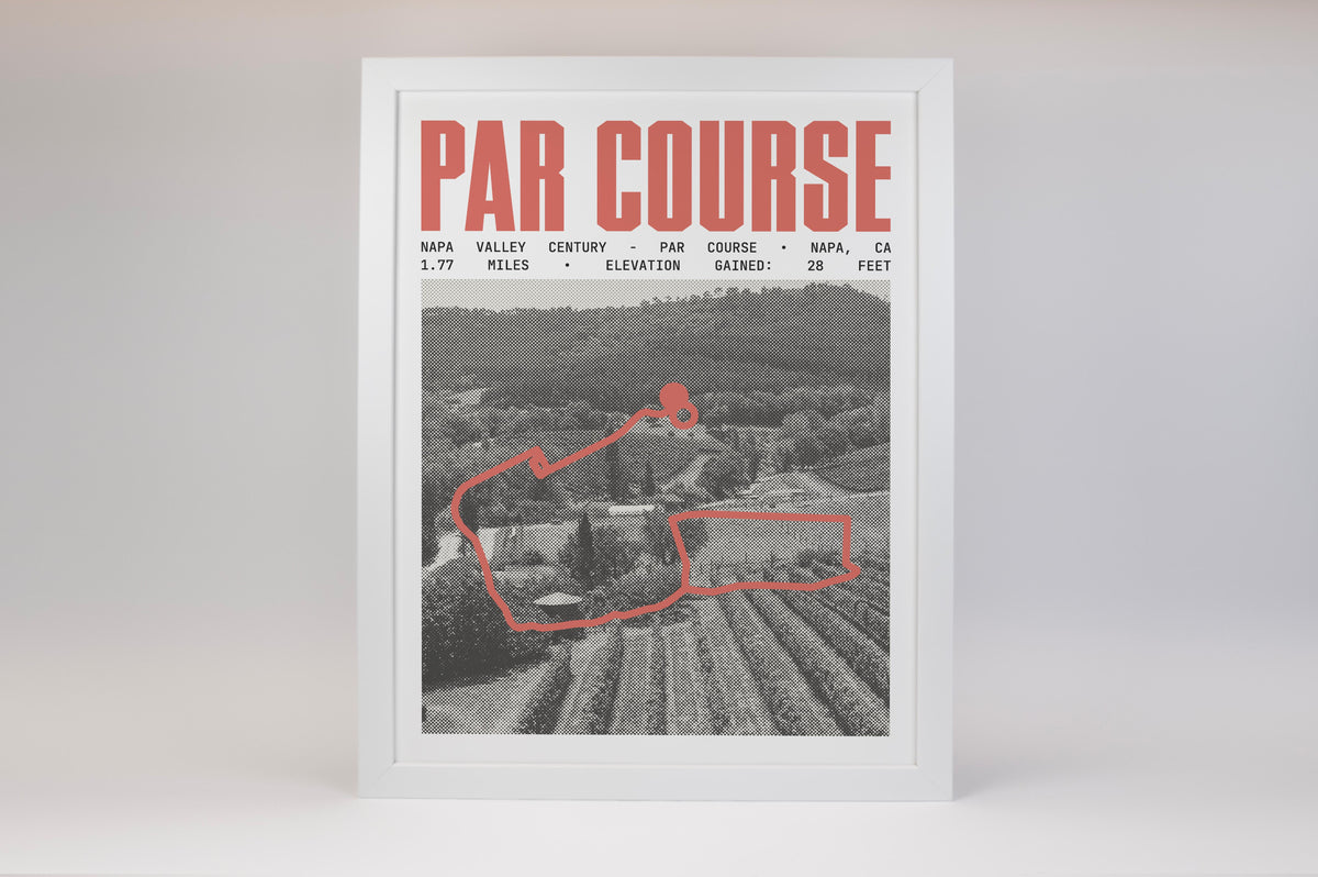 Napa Valley Century - Par Course Poster