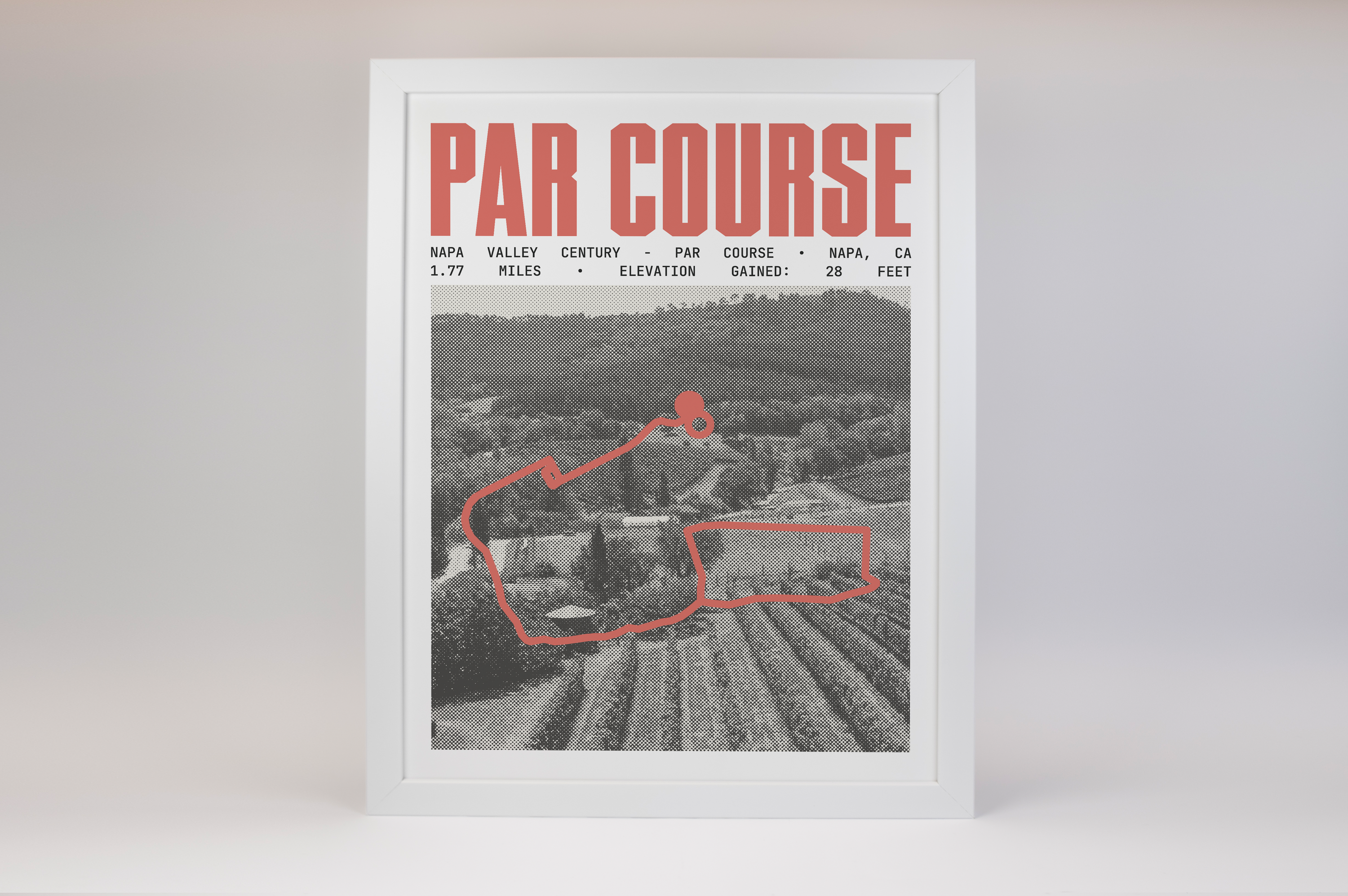 Napa Valley Century - Par Course Poster