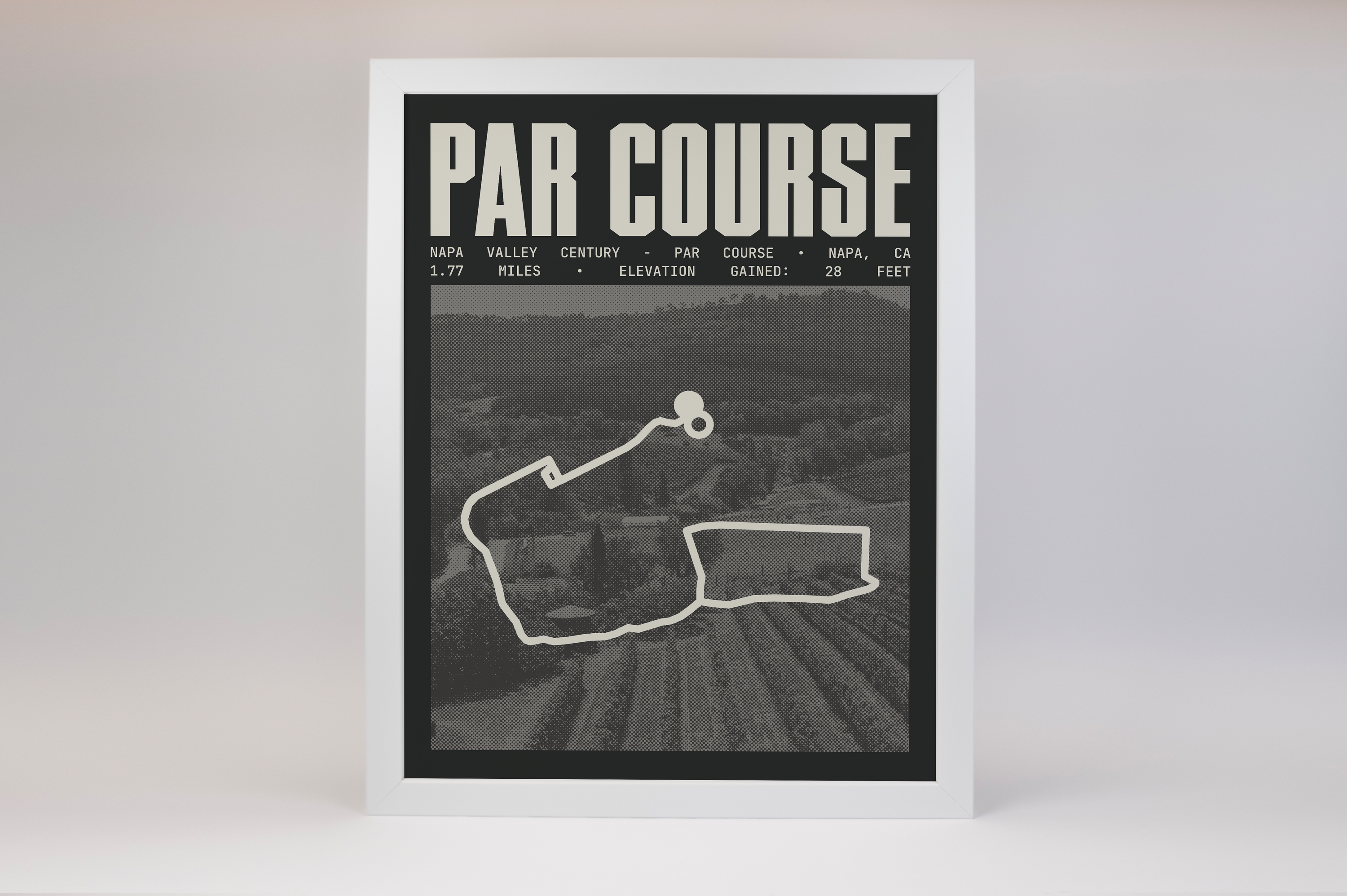 Napa Valley Century - Par Course Poster