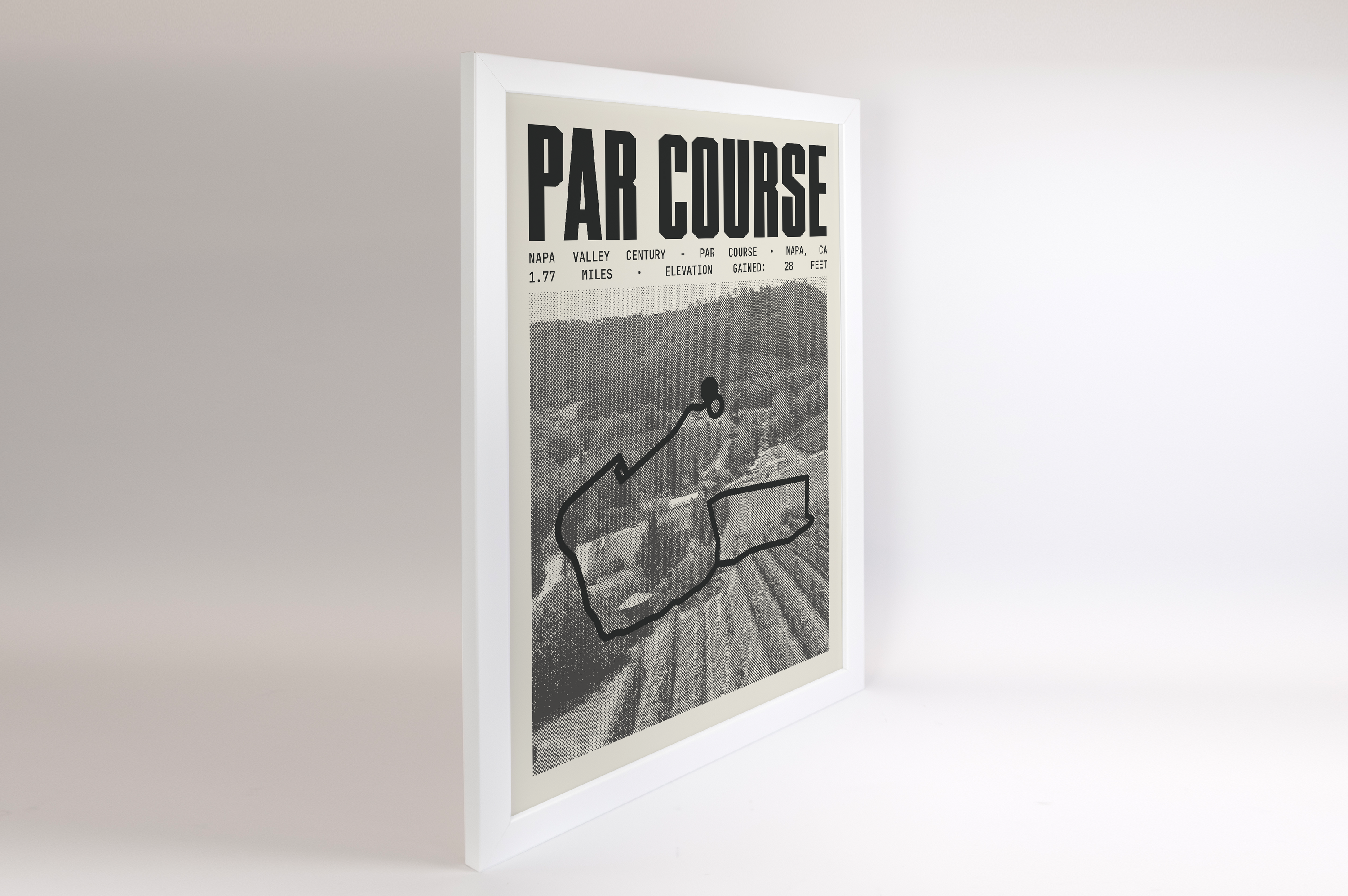 Napa Valley Century - Par Course Poster