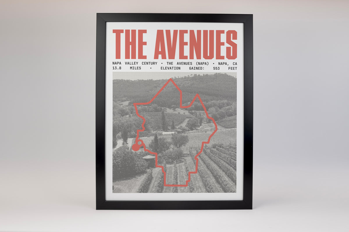 Napa Valley Century - The Avenues (Napa) Poster
