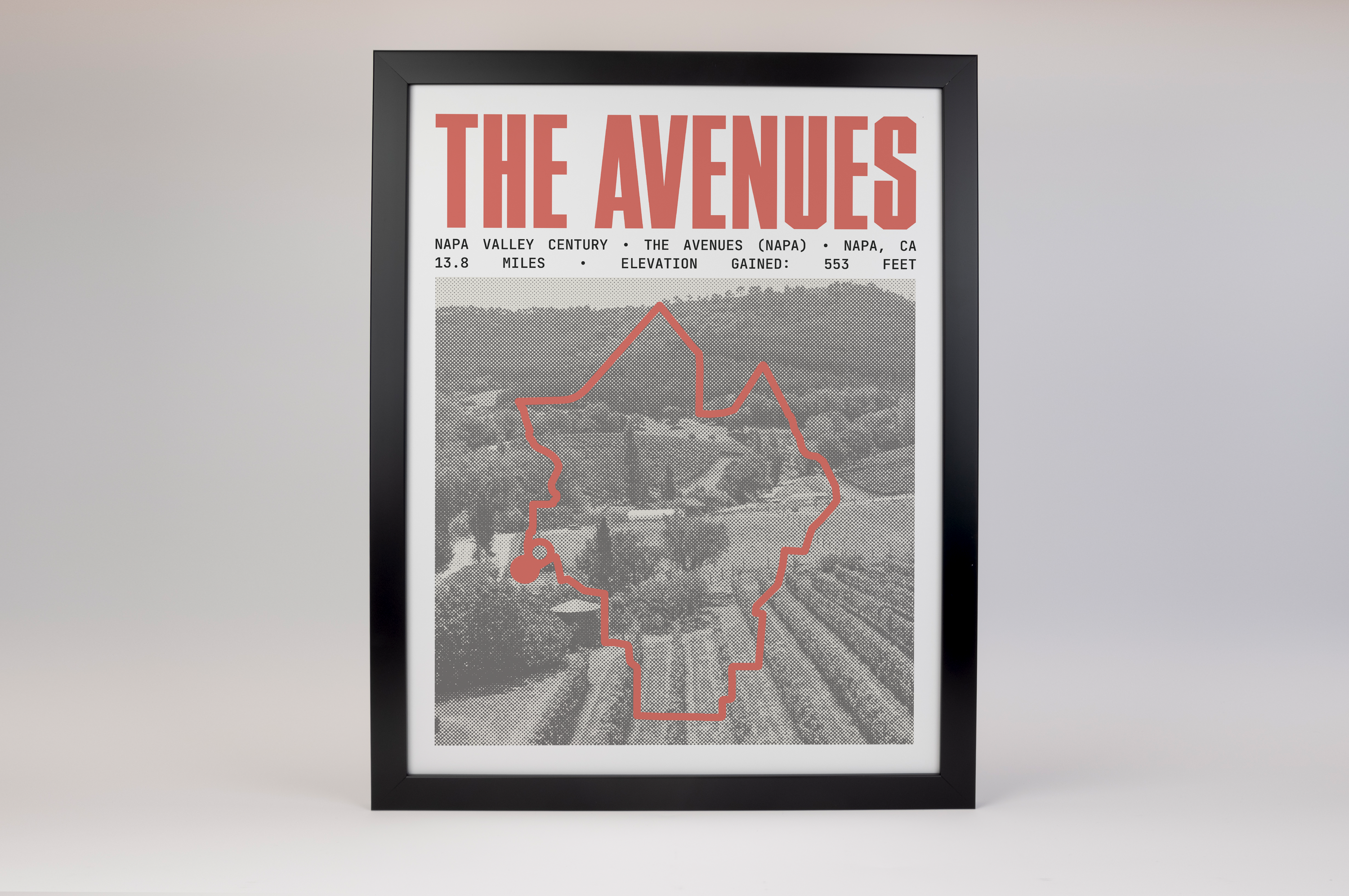 Napa Valley Century - The Avenues (Napa) Poster
