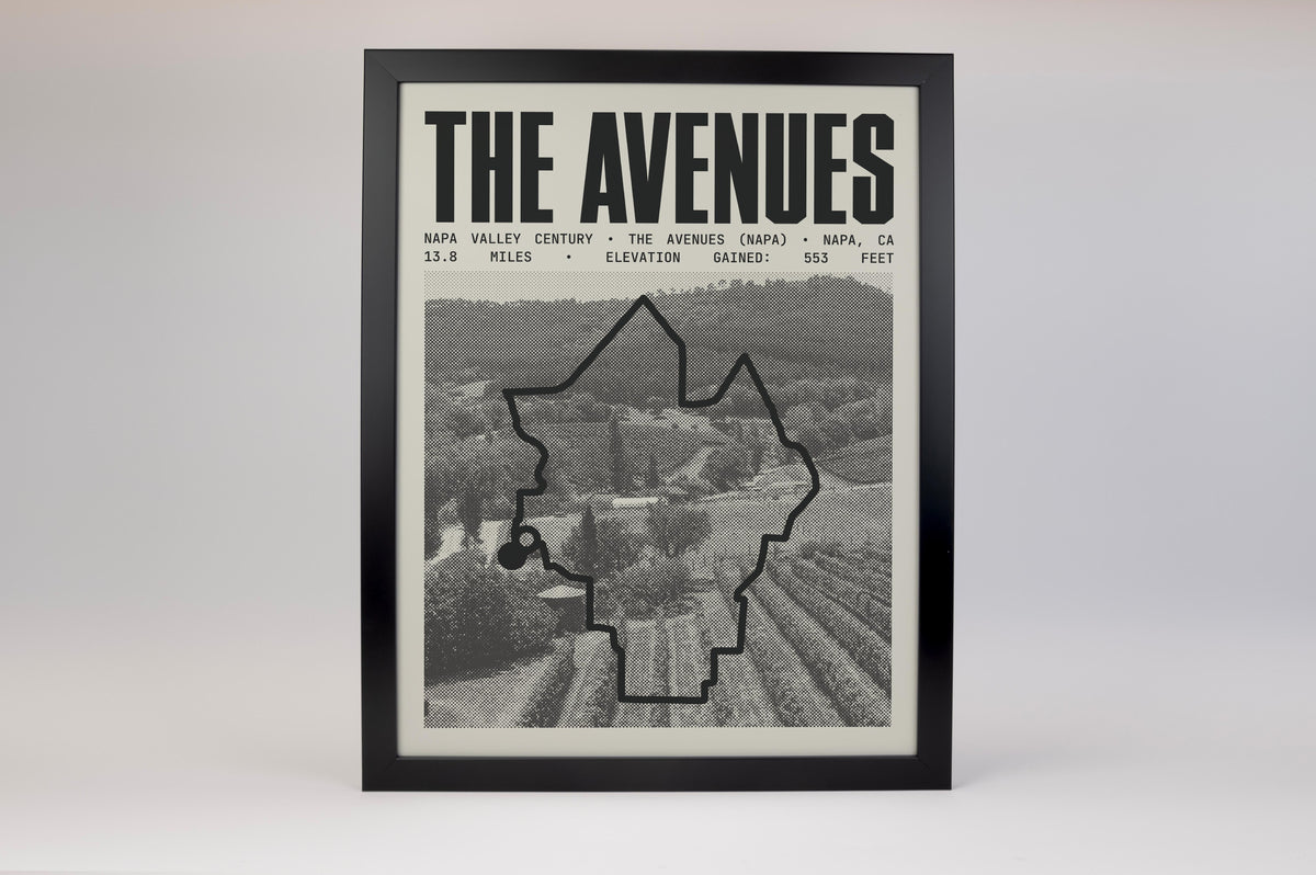 Napa Valley Century - The Avenues (Napa) Poster