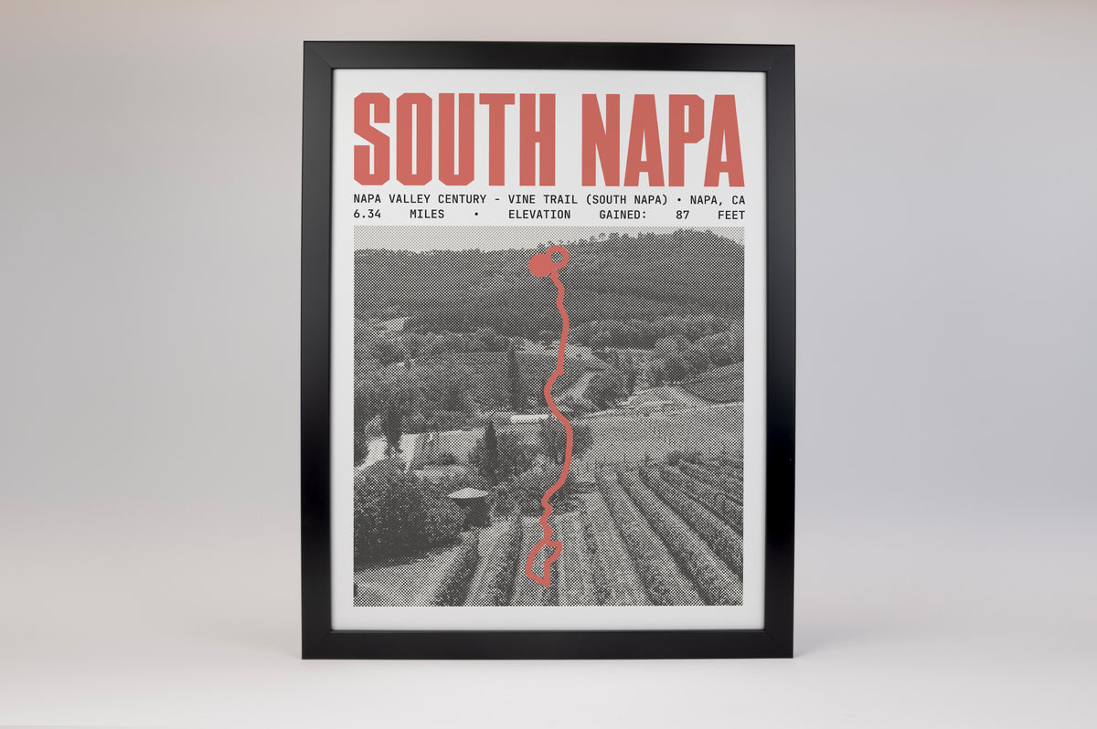 Napa Valley Century - Vine Trail (South Napa) Poster