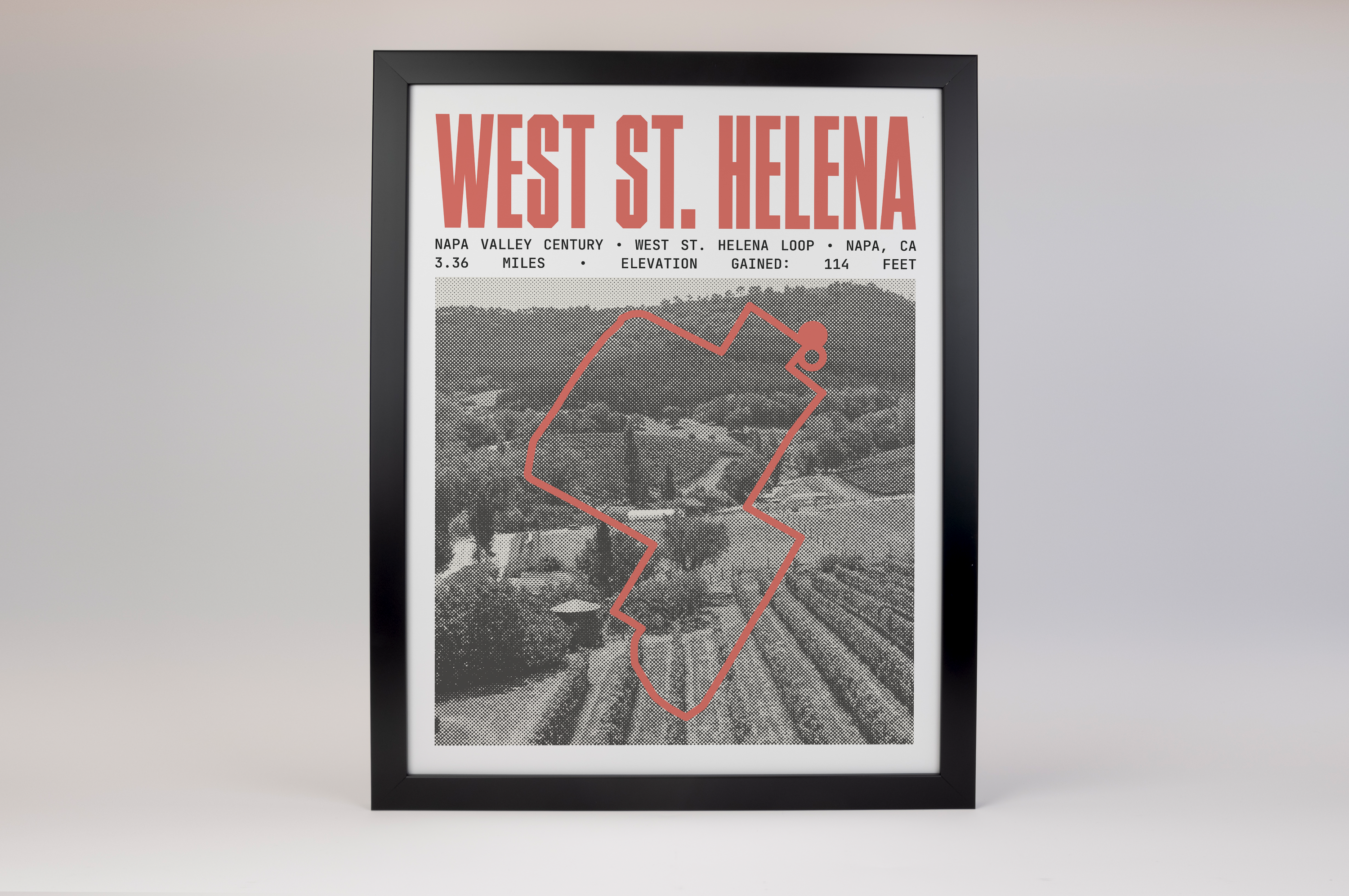 Napa Valley Century - West St. Helena Loop Poster