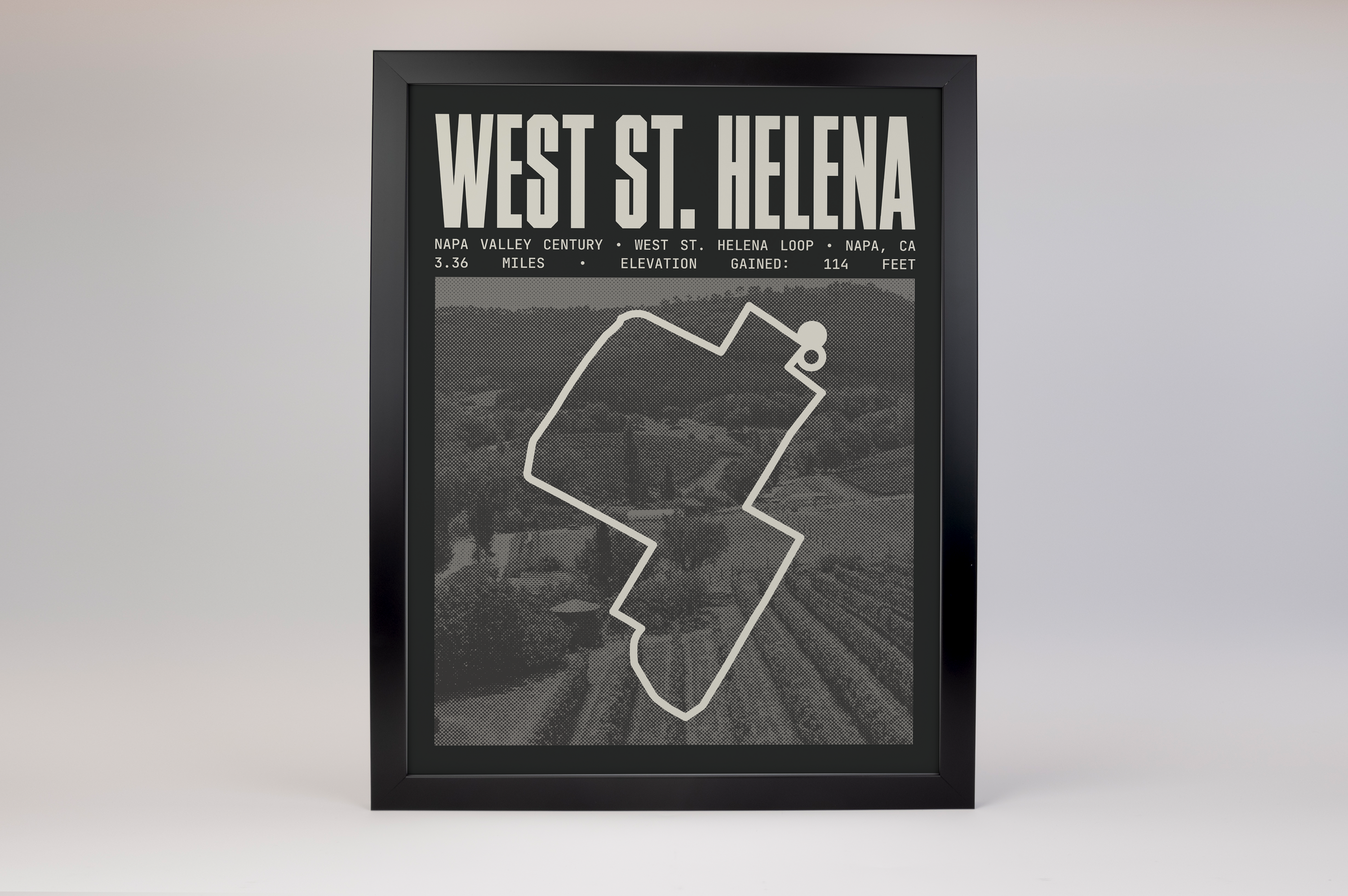 Napa Valley Century - West St. Helena Loop Poster