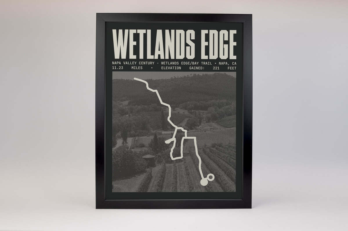 Napa Valley Century - Wetlands Edge/Bay Trail Poster