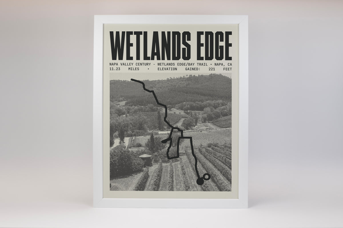 Napa Valley Century - Wetlands Edge/Bay Trail Poster