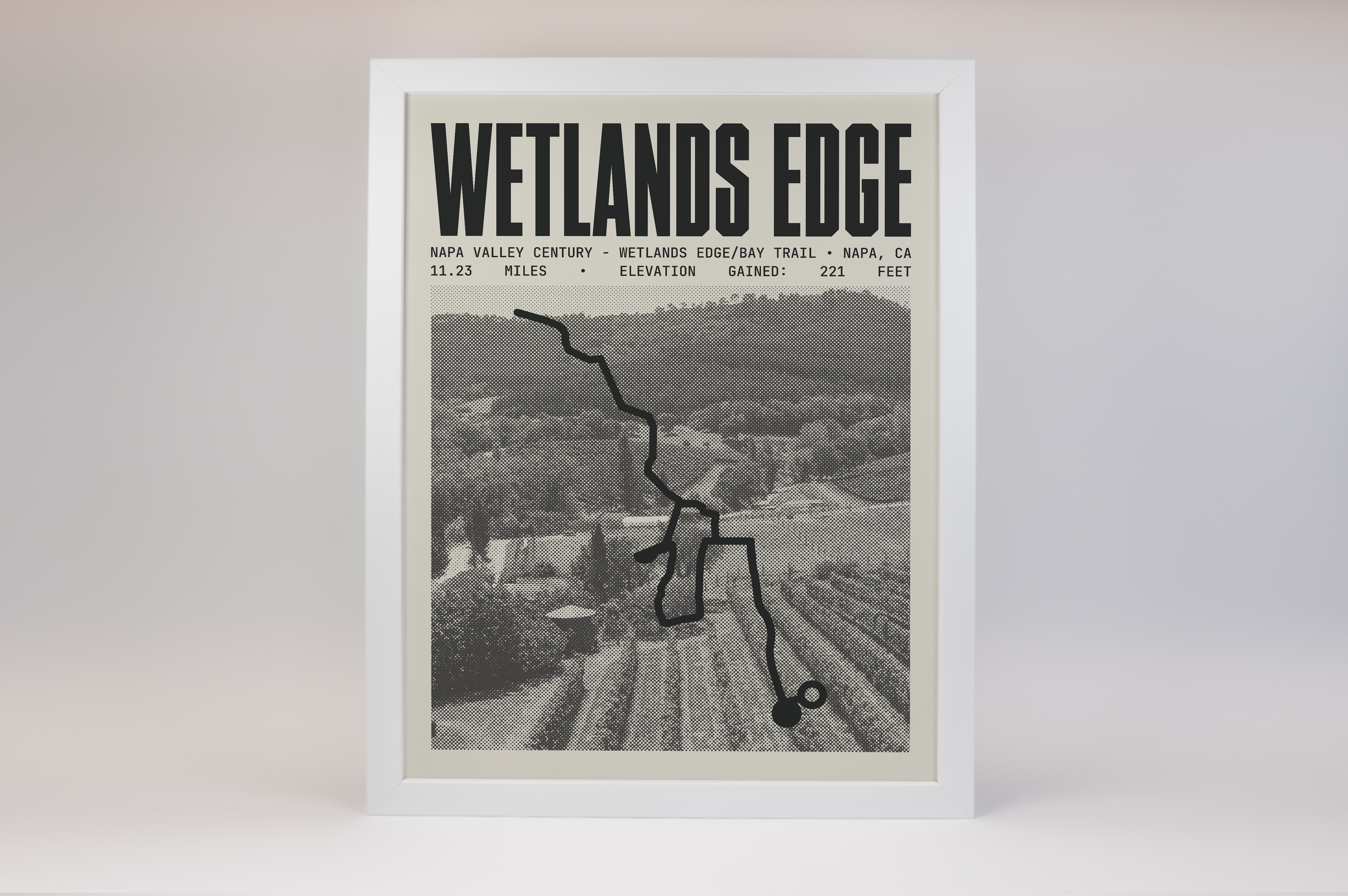 Napa Valley Century - Wetlands Edge/Bay Trail Poster