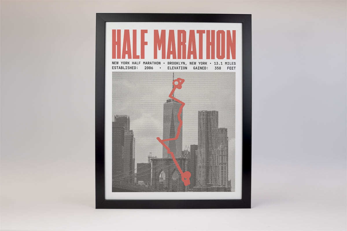 New York Half Marathon Poster