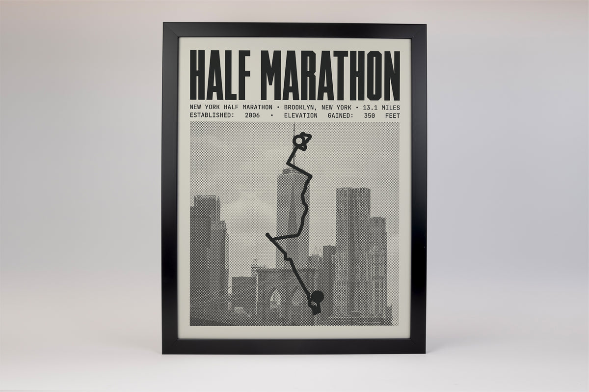 New York Half Marathon Poster