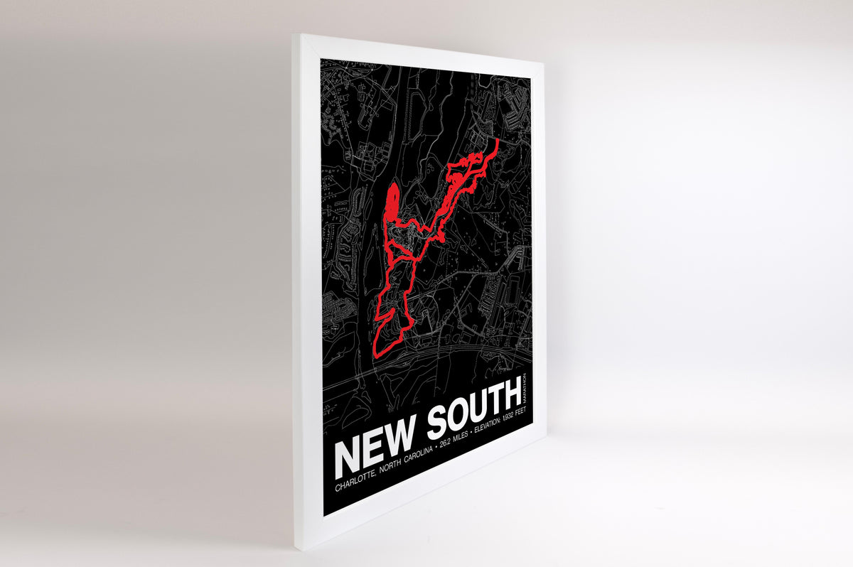 New South Marathon Poster - Grid Style