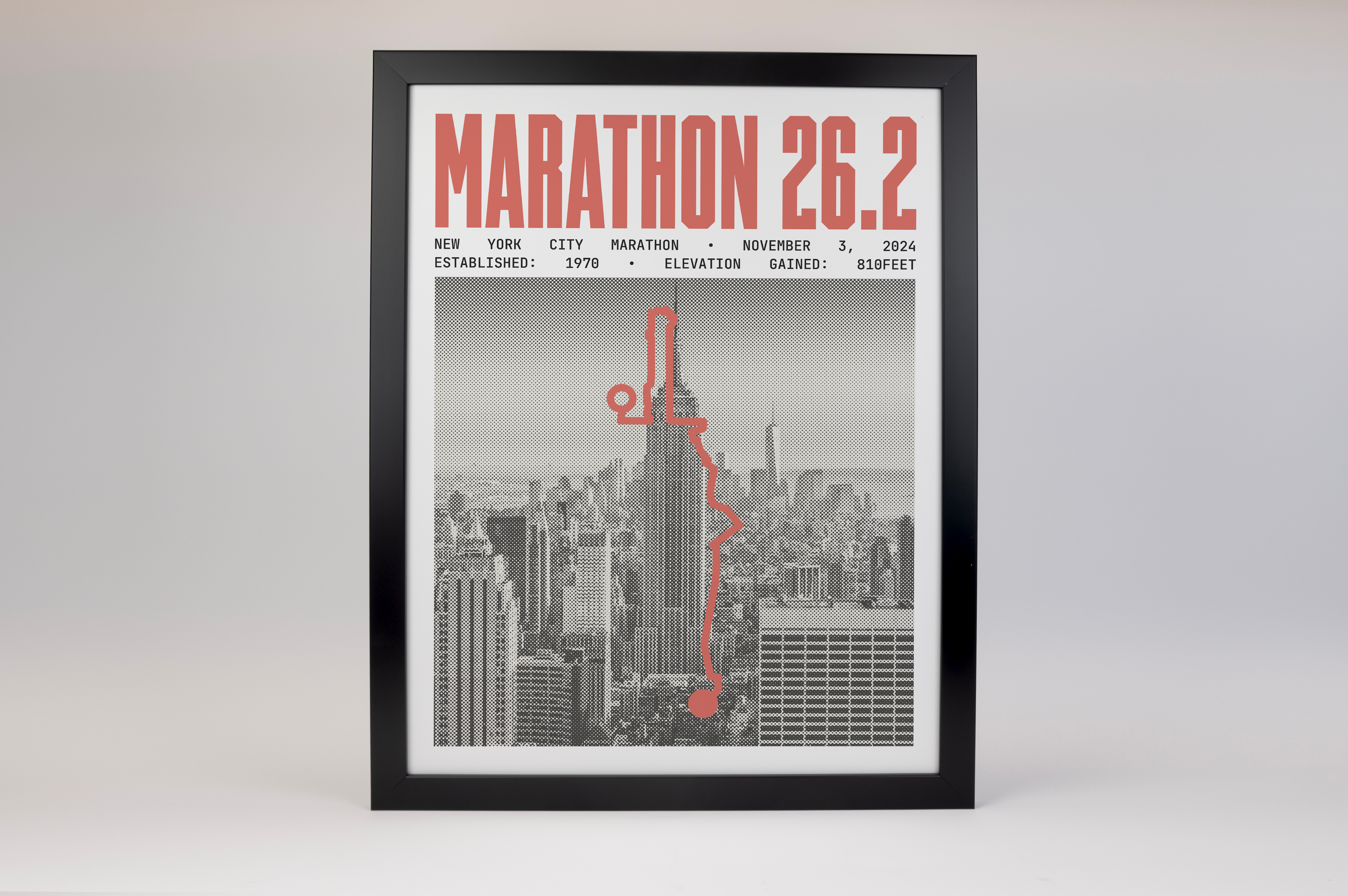 New York City Marathon Poster