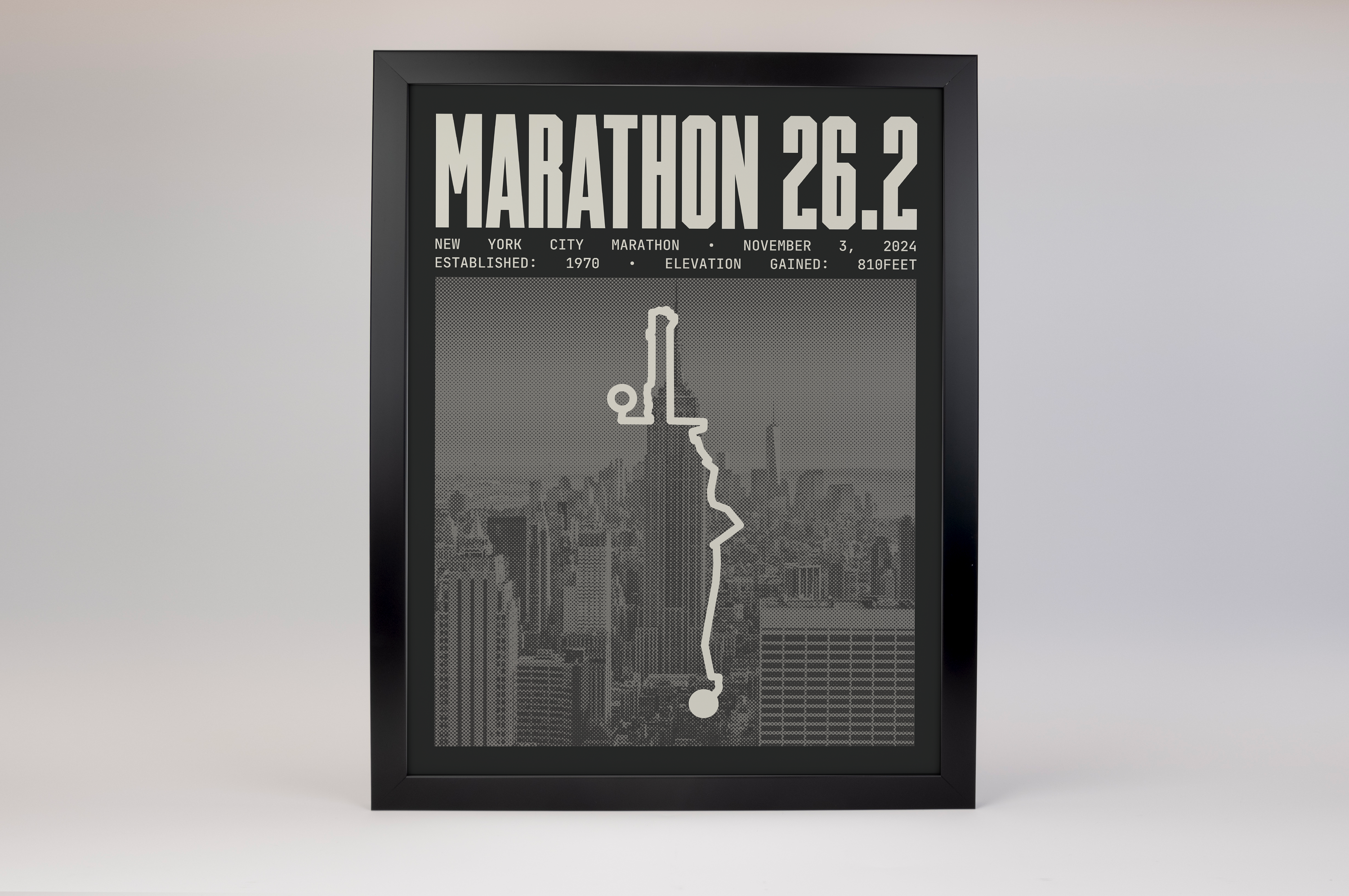 New York City Marathon Poster